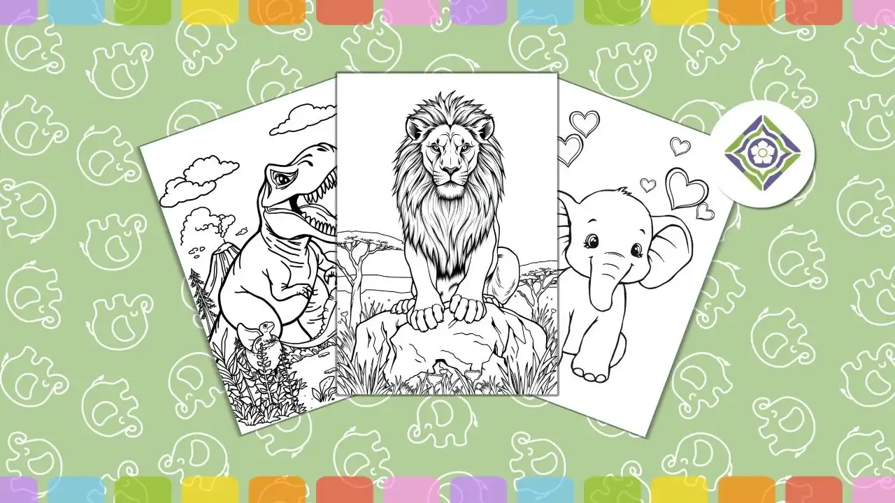 Animal coloring pages