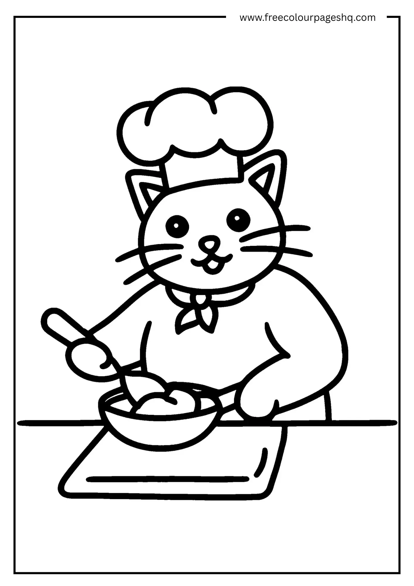 Cat Coloring Pages 71 2 1