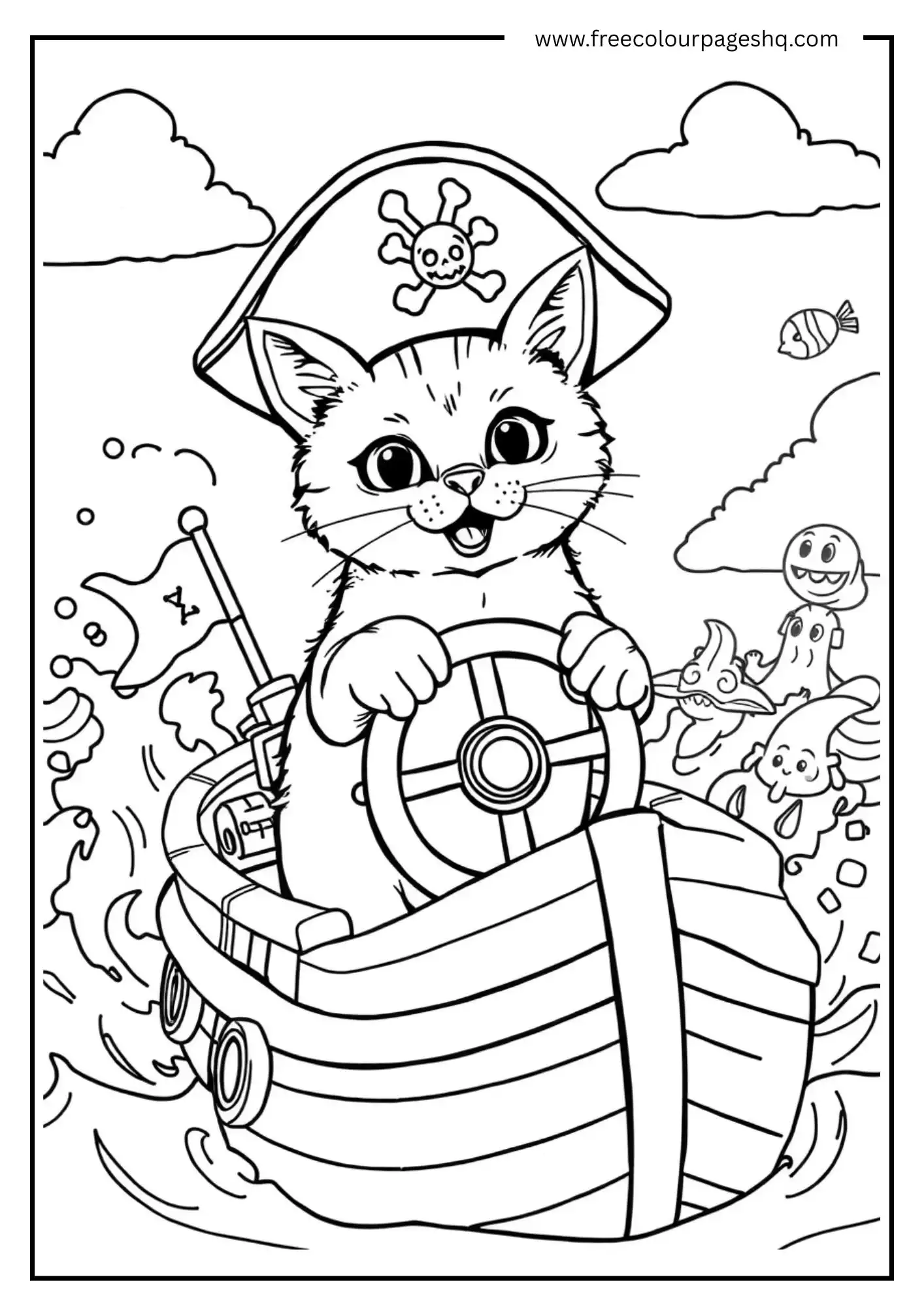Pirate Cat Adventure