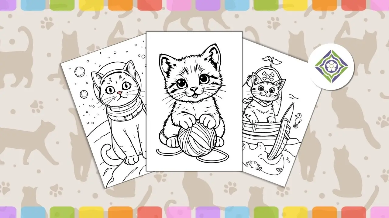 Cat Coloring Pages