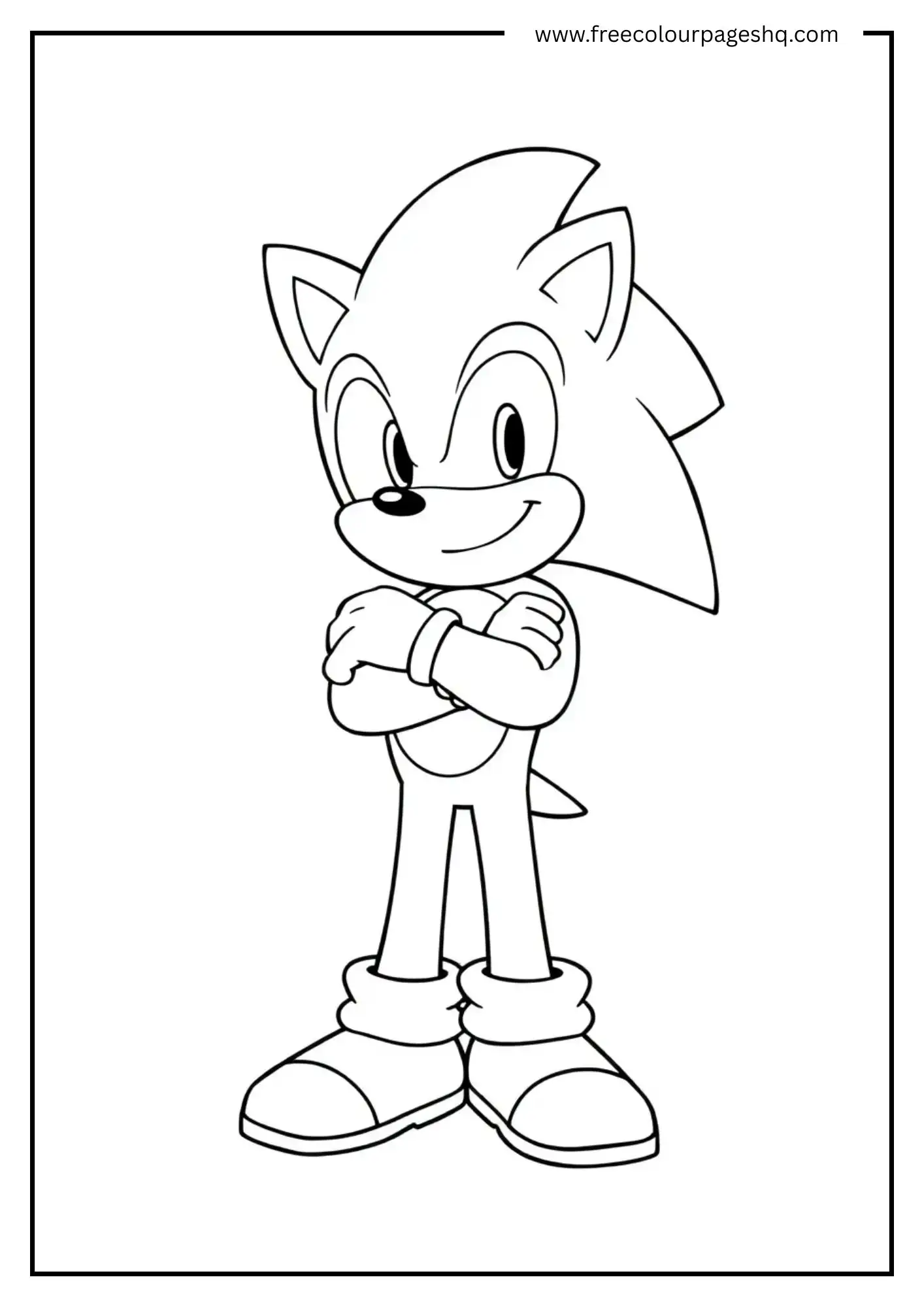 Confident Sonic 