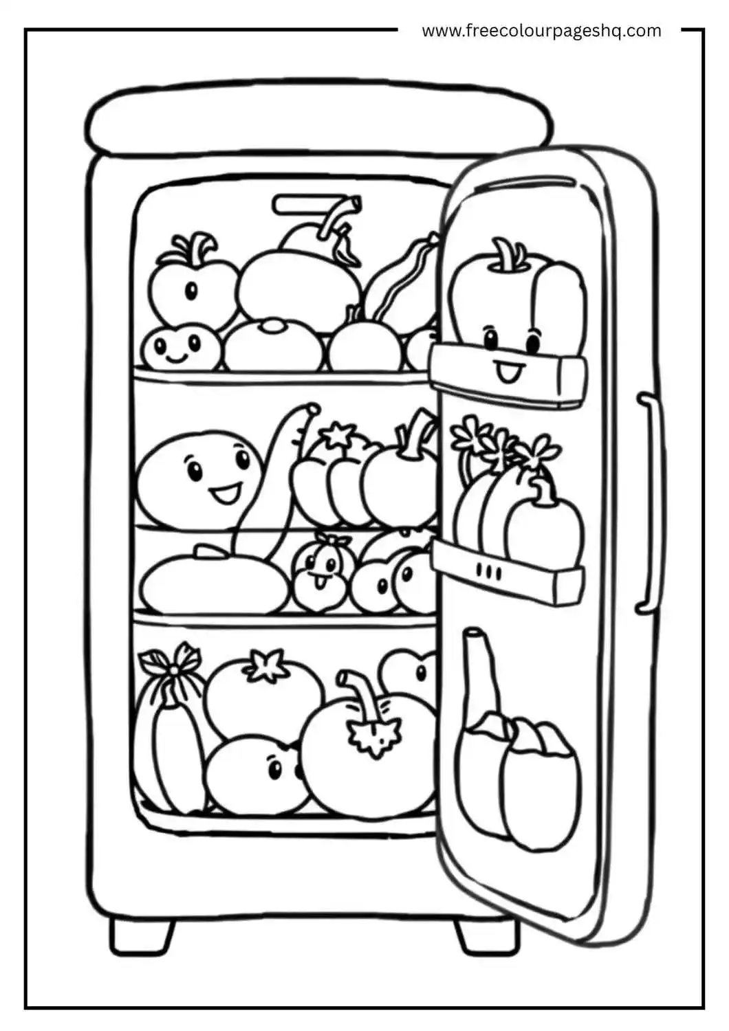 Cool Crew in the Fridge