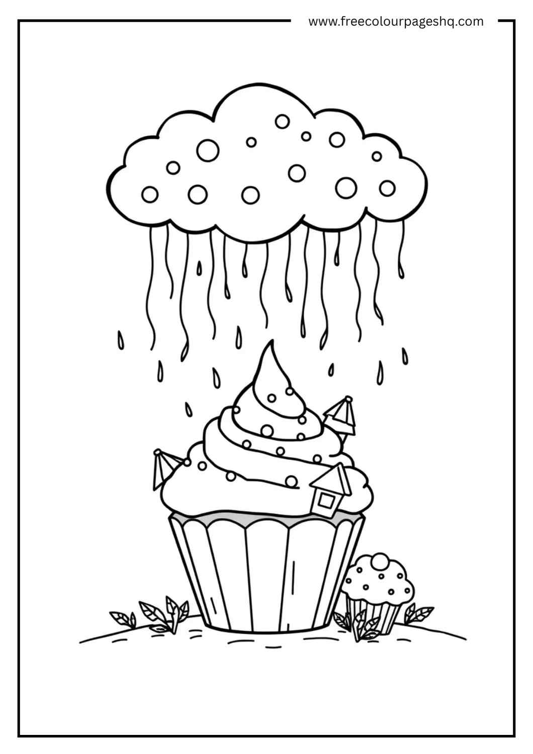 Cupcake Rain