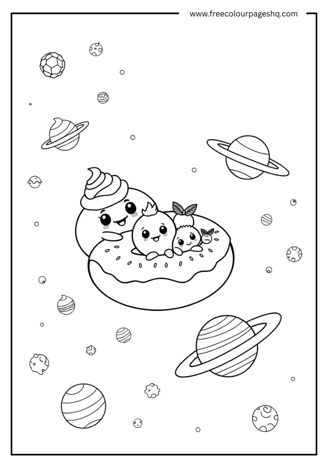 Donut Galaxy Picnic