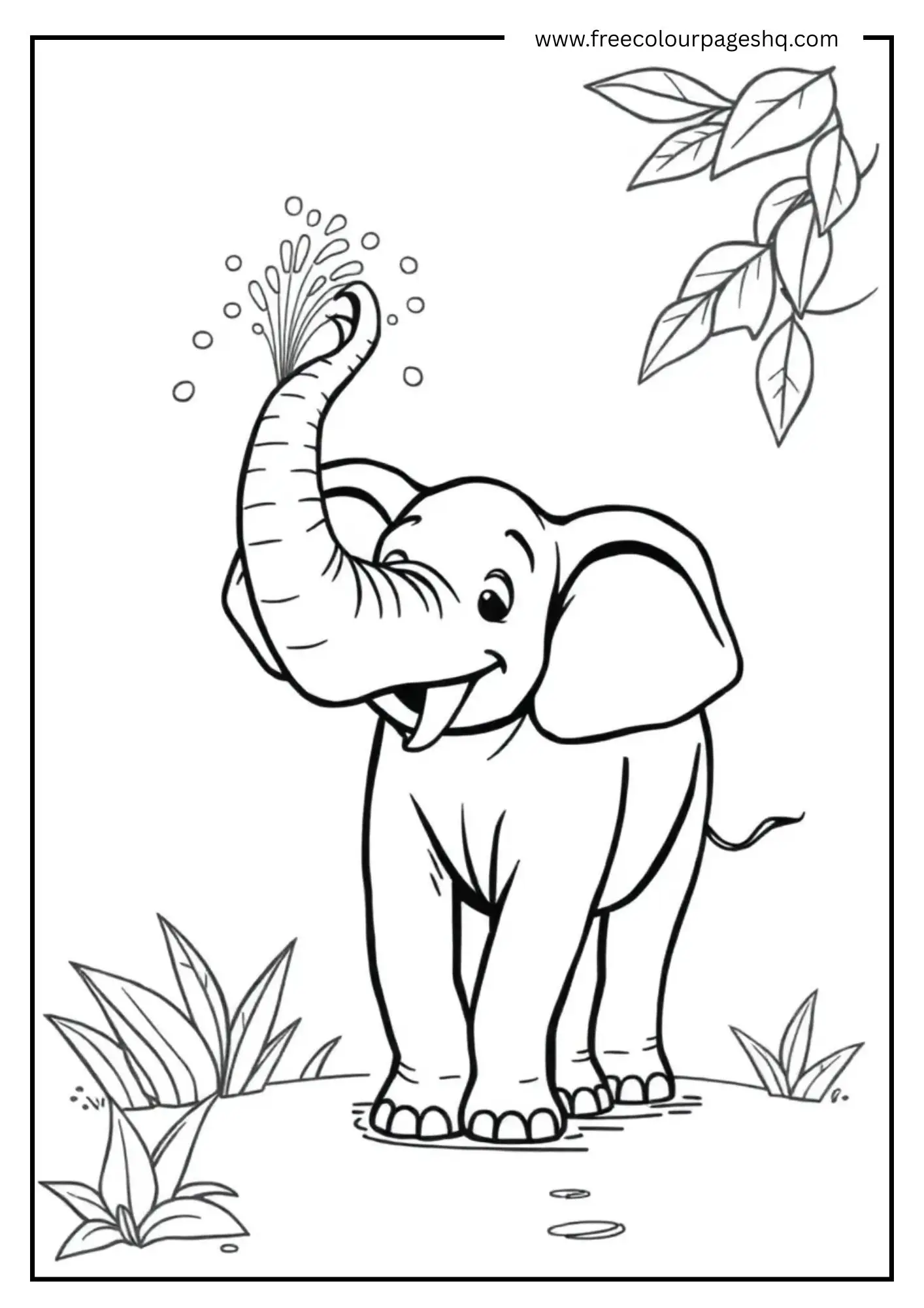 Happy Elephant Splash