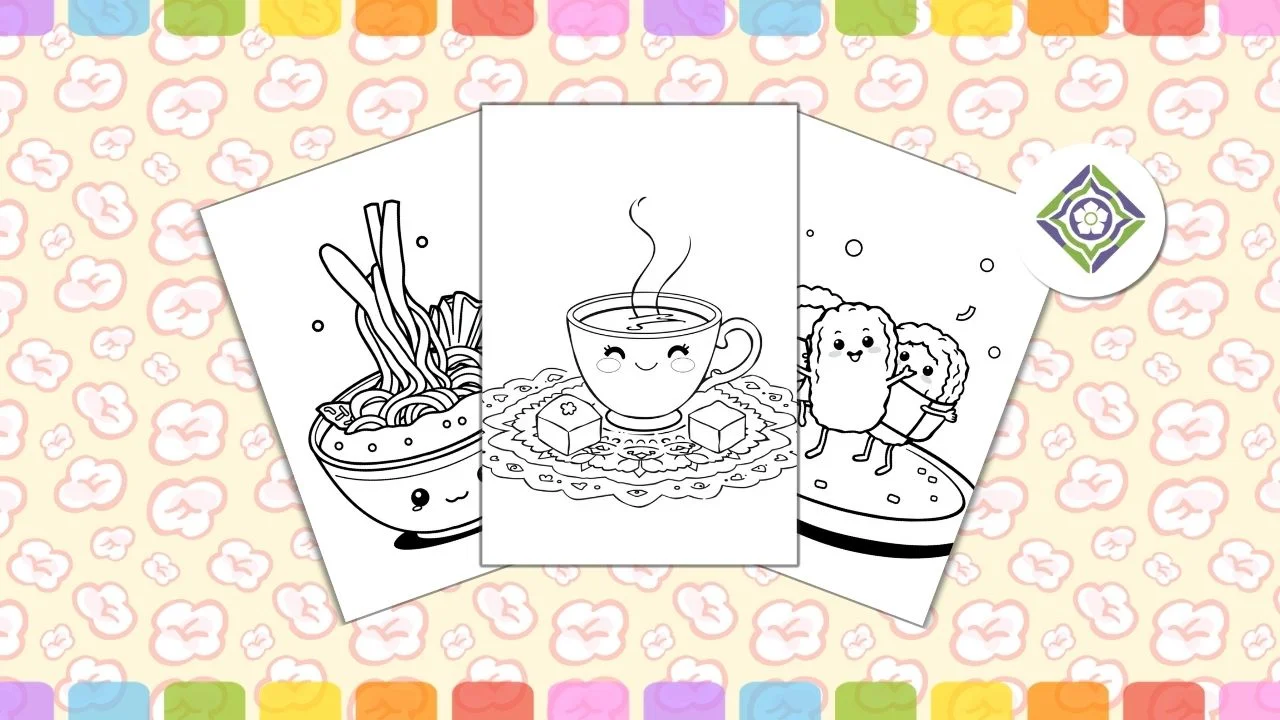 Kawaii coloring pages