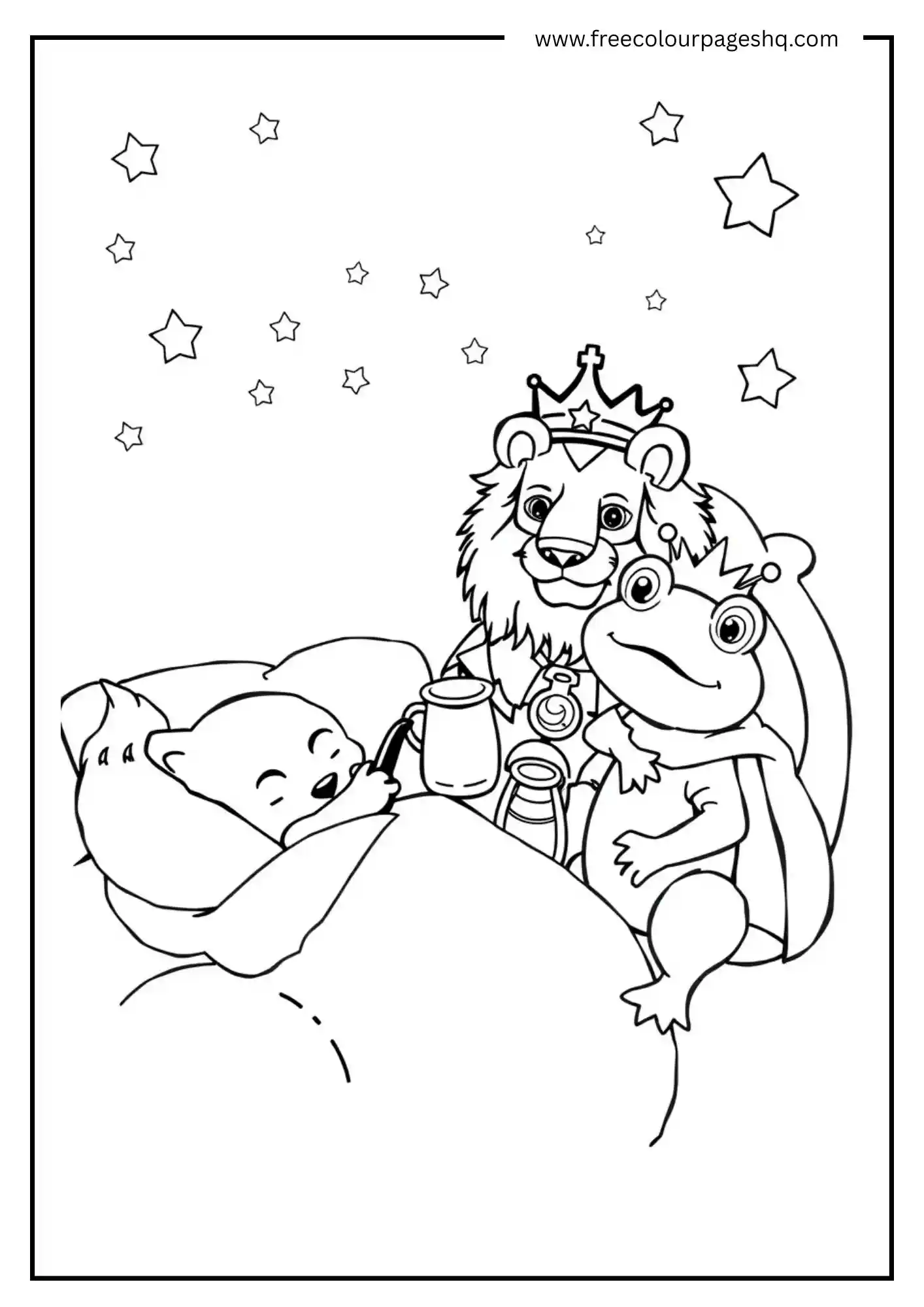 Lion King and Frog Prince