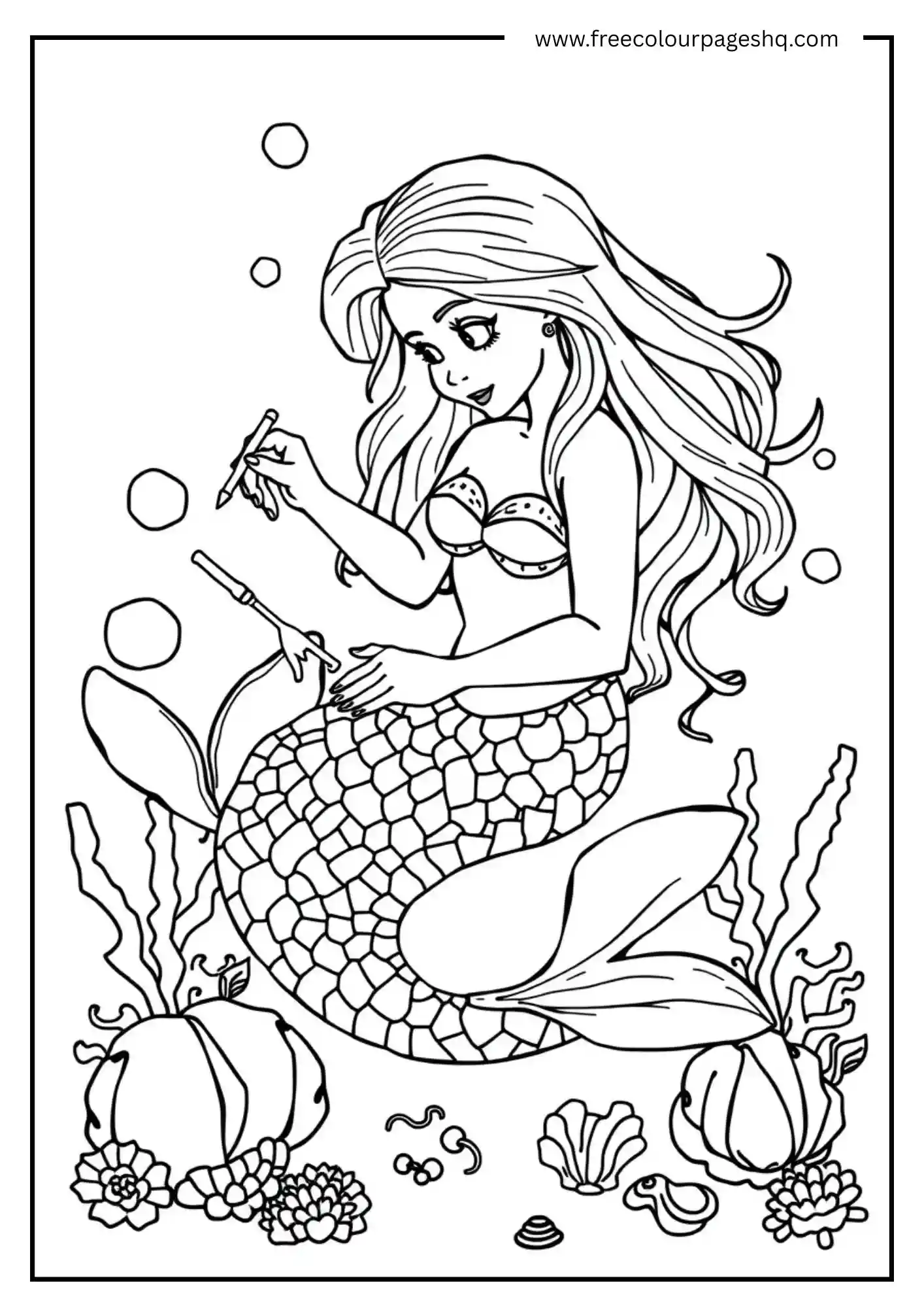 Mermaid Sketch