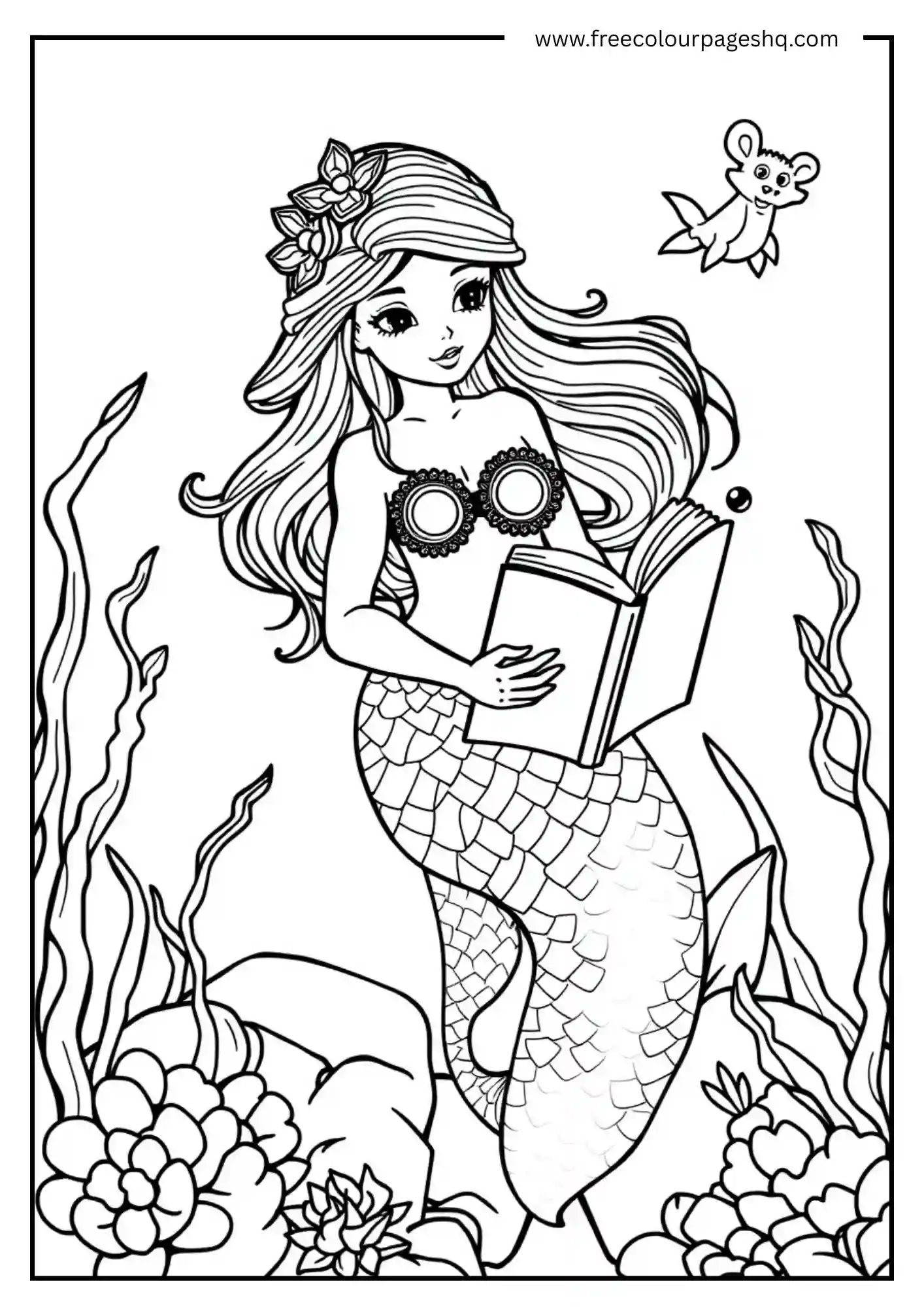 Mermaid’s Reading Time