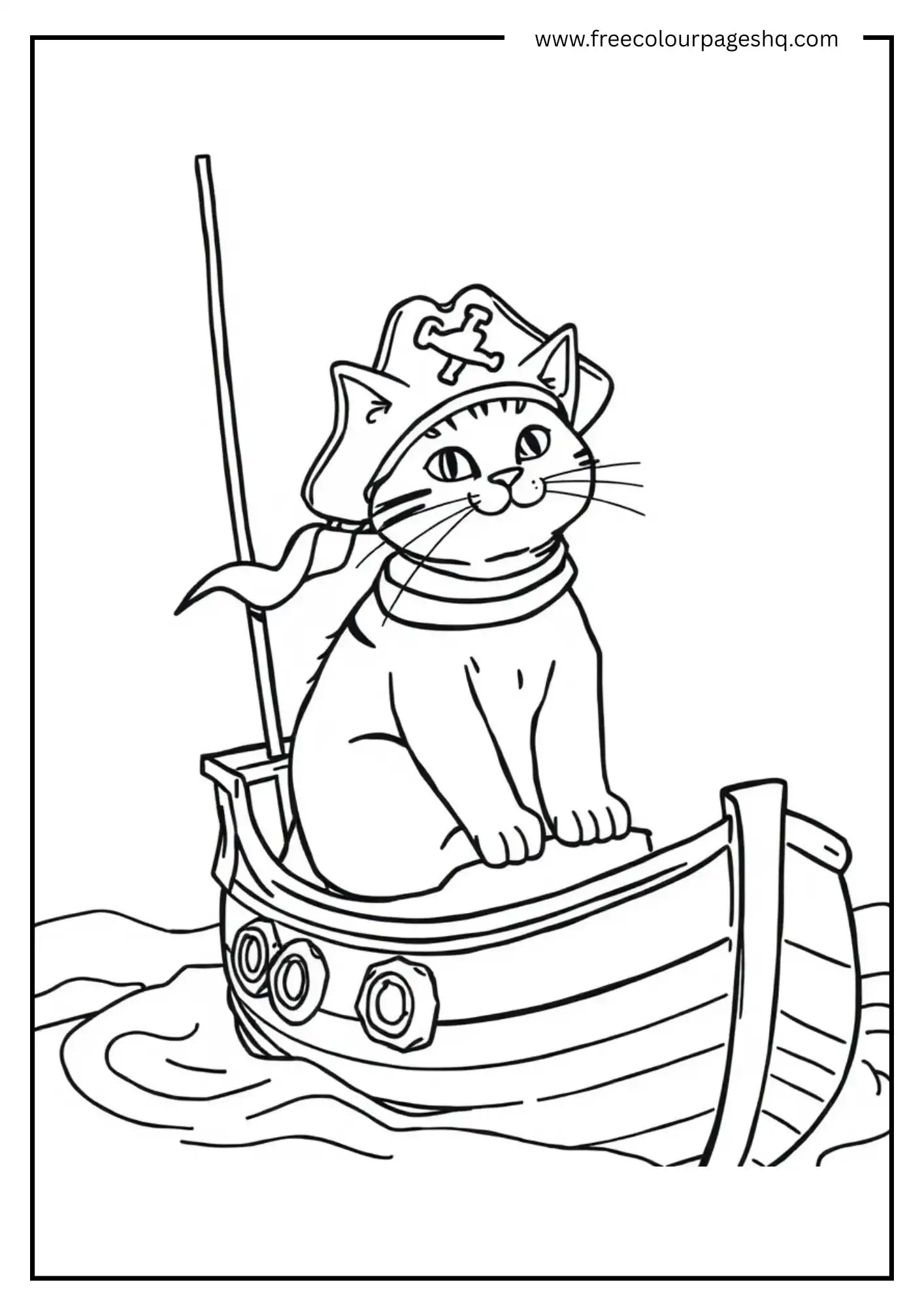 Paws Aboard the Pirate Ship