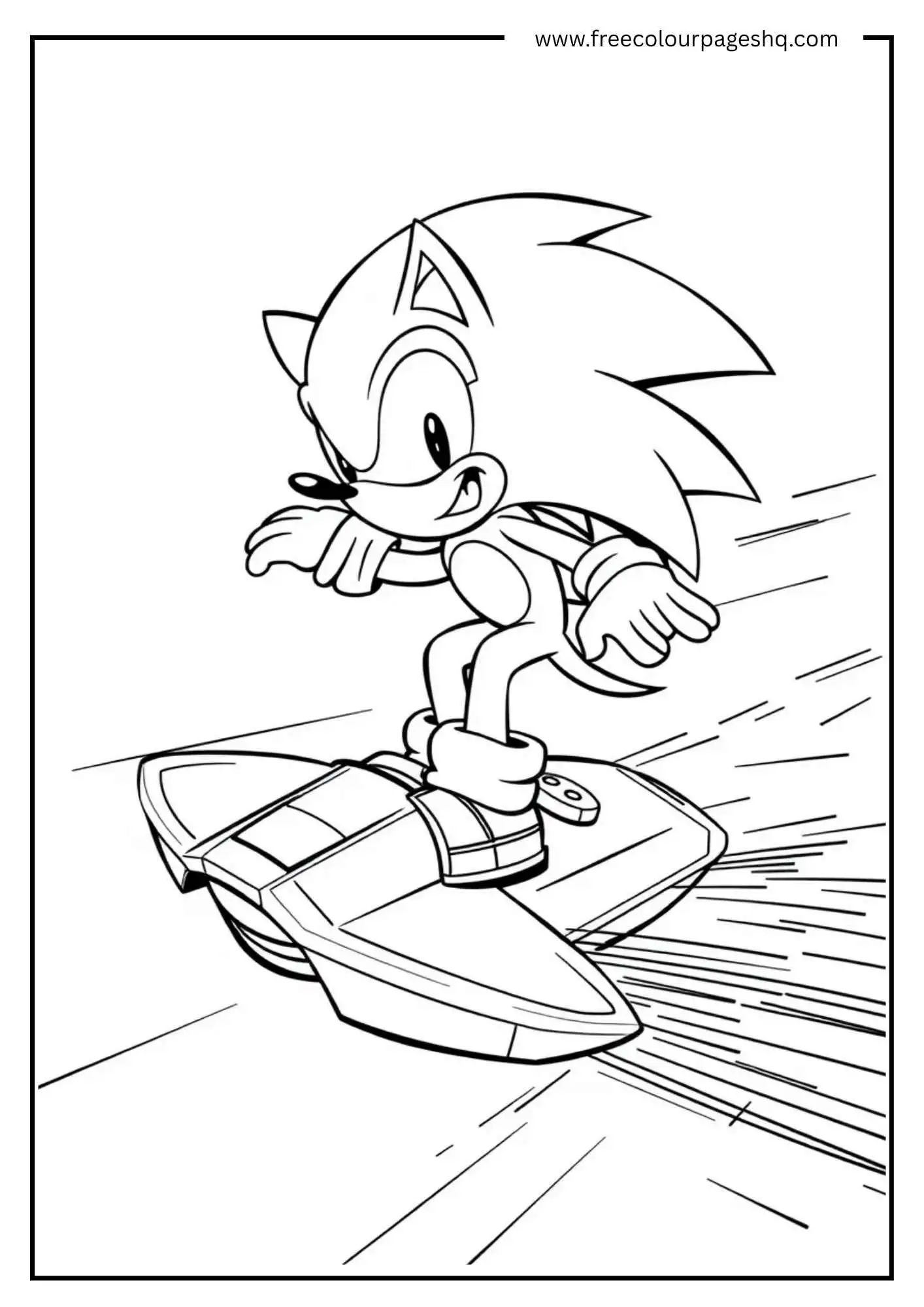 Sonic Hoverboarding