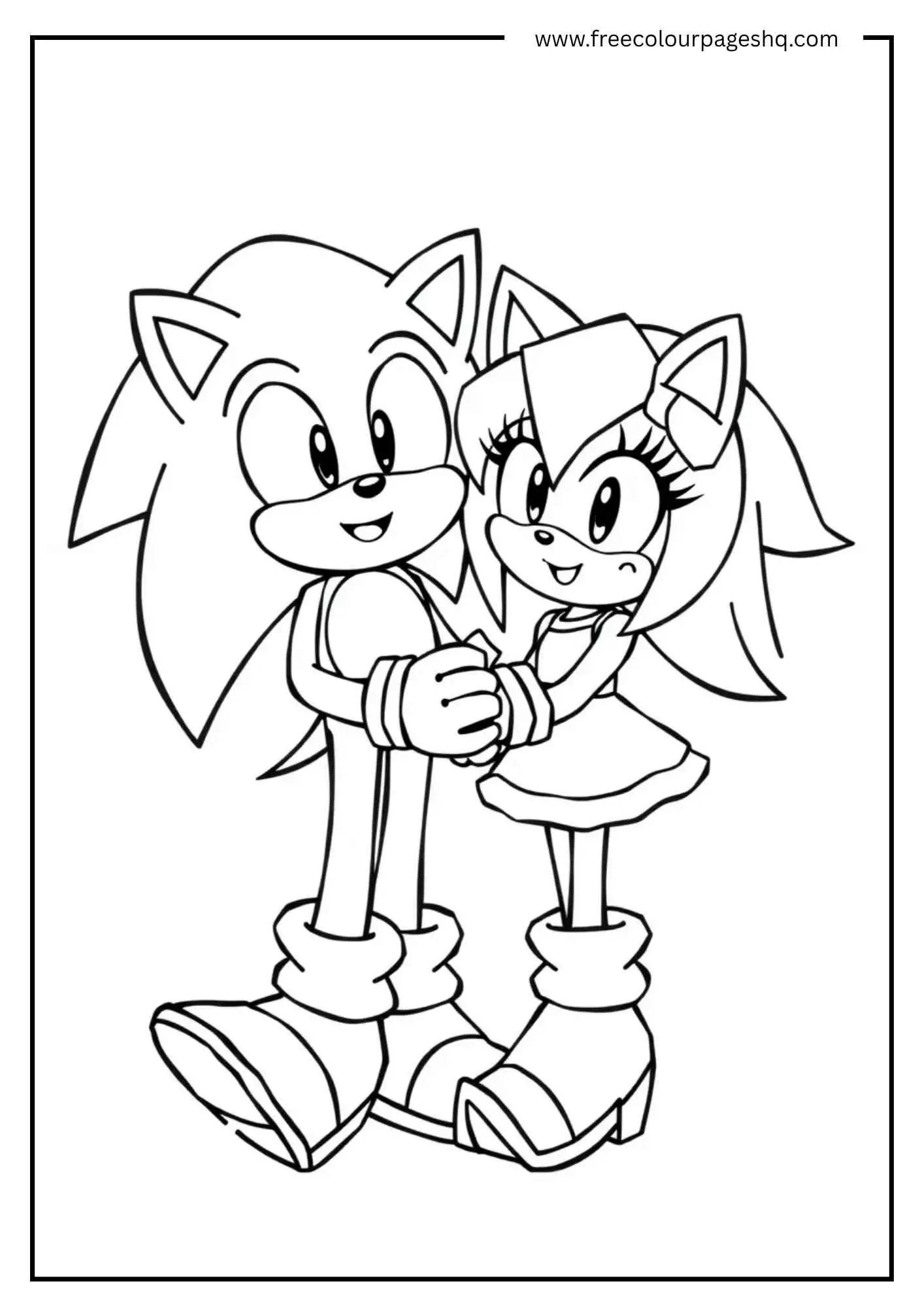 Sonic and Amy Rose Together