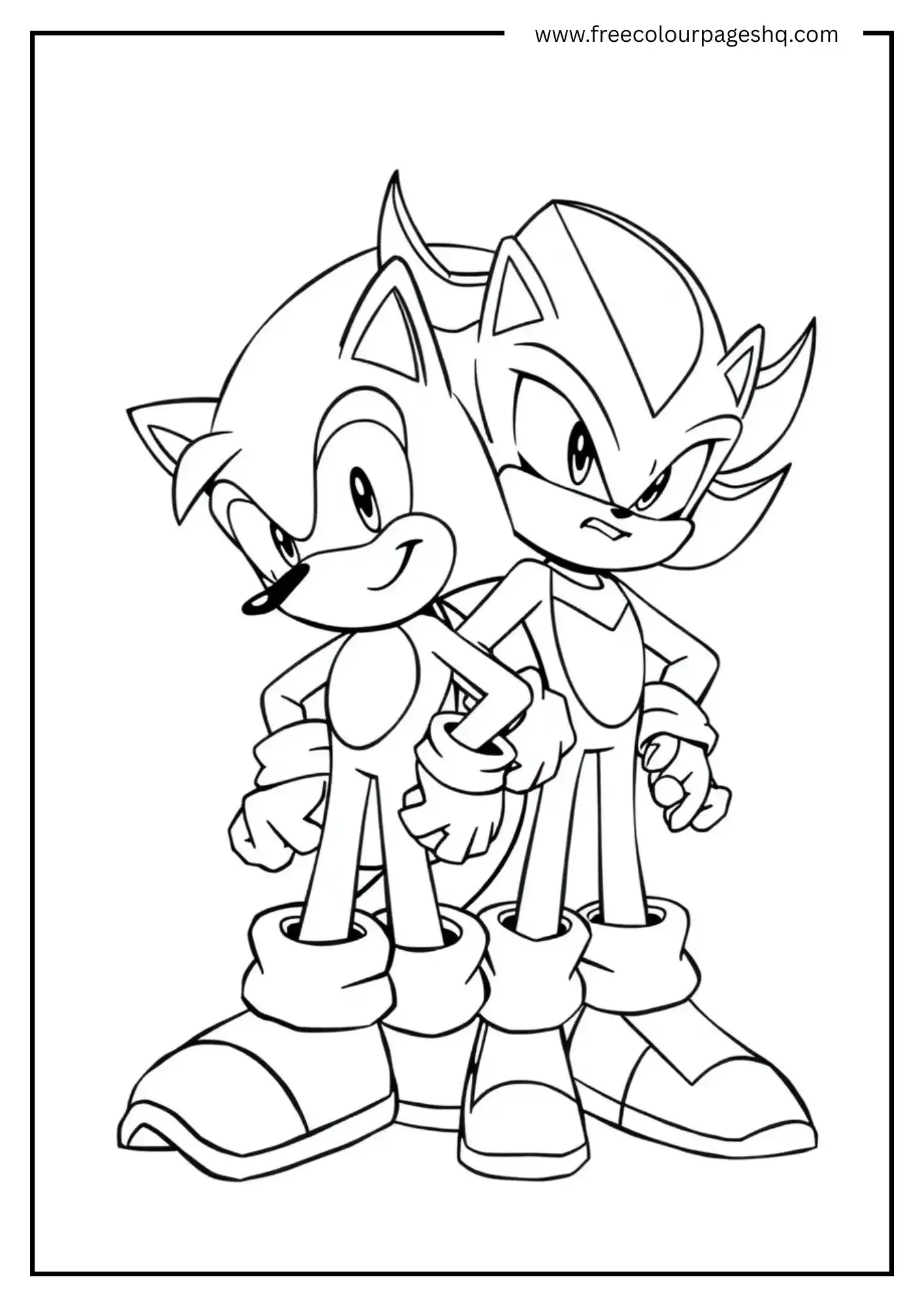 Sonic and Shadow Together