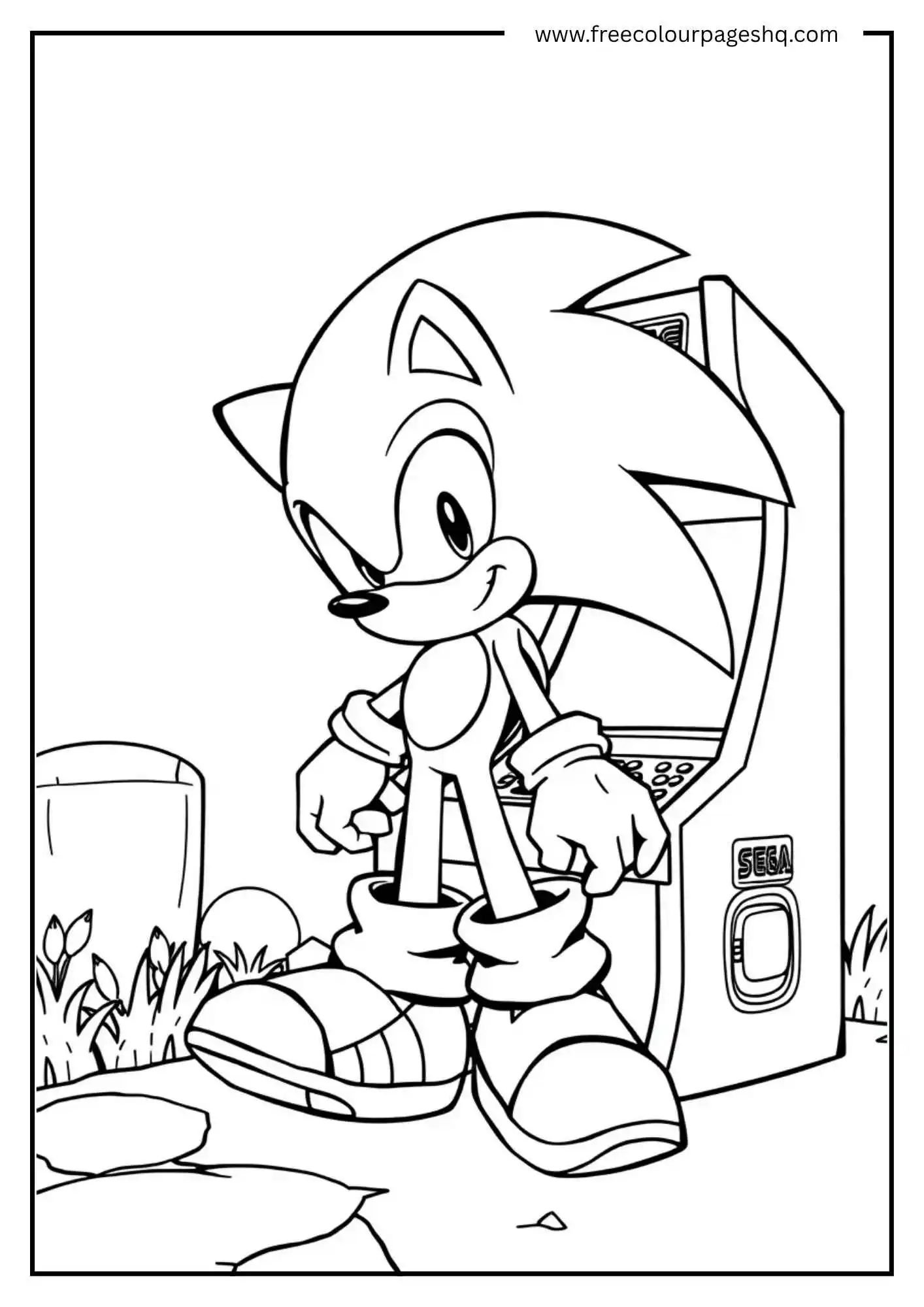 Sonic and the Arcade Machine