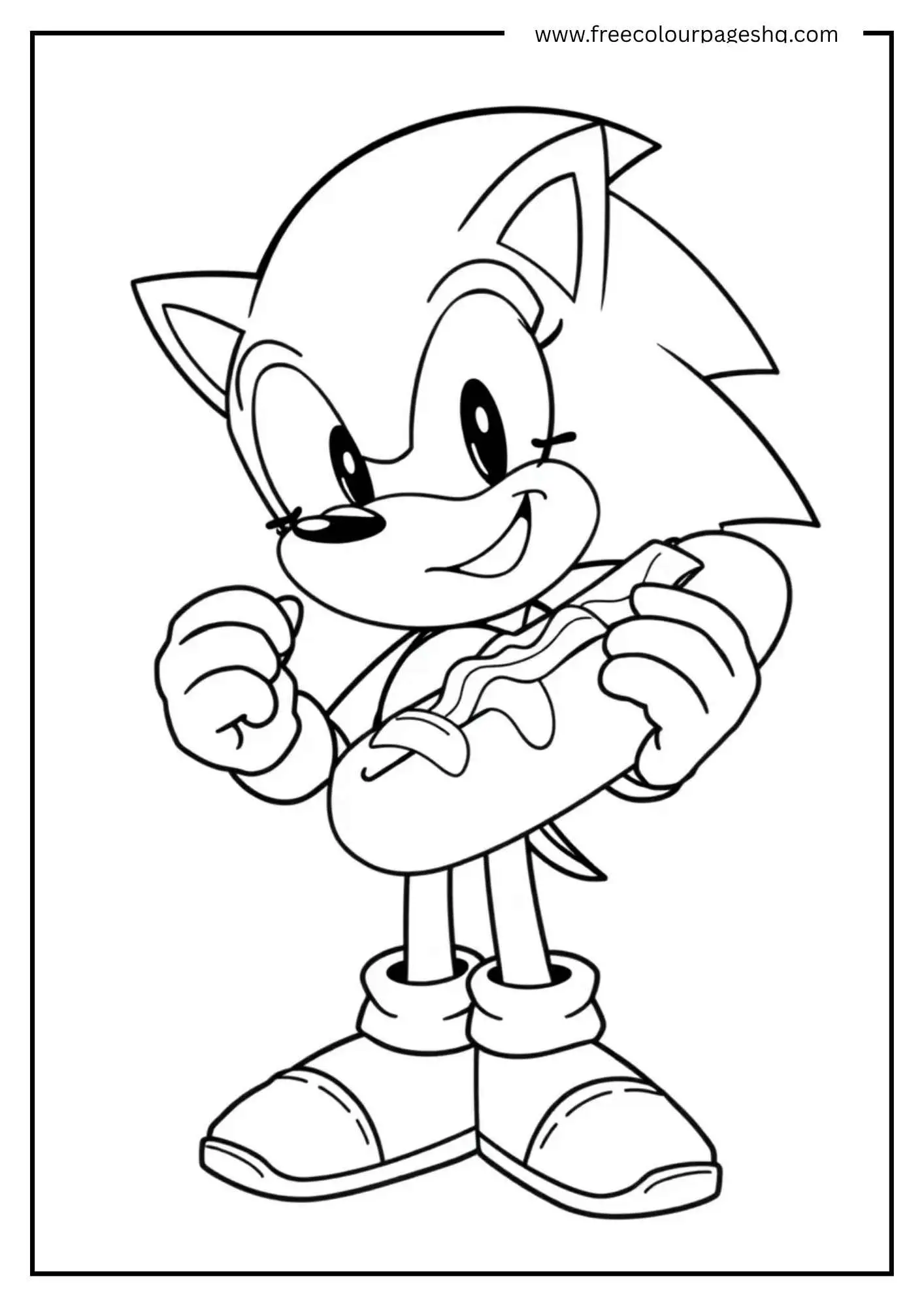 Sonic with Chili Dog