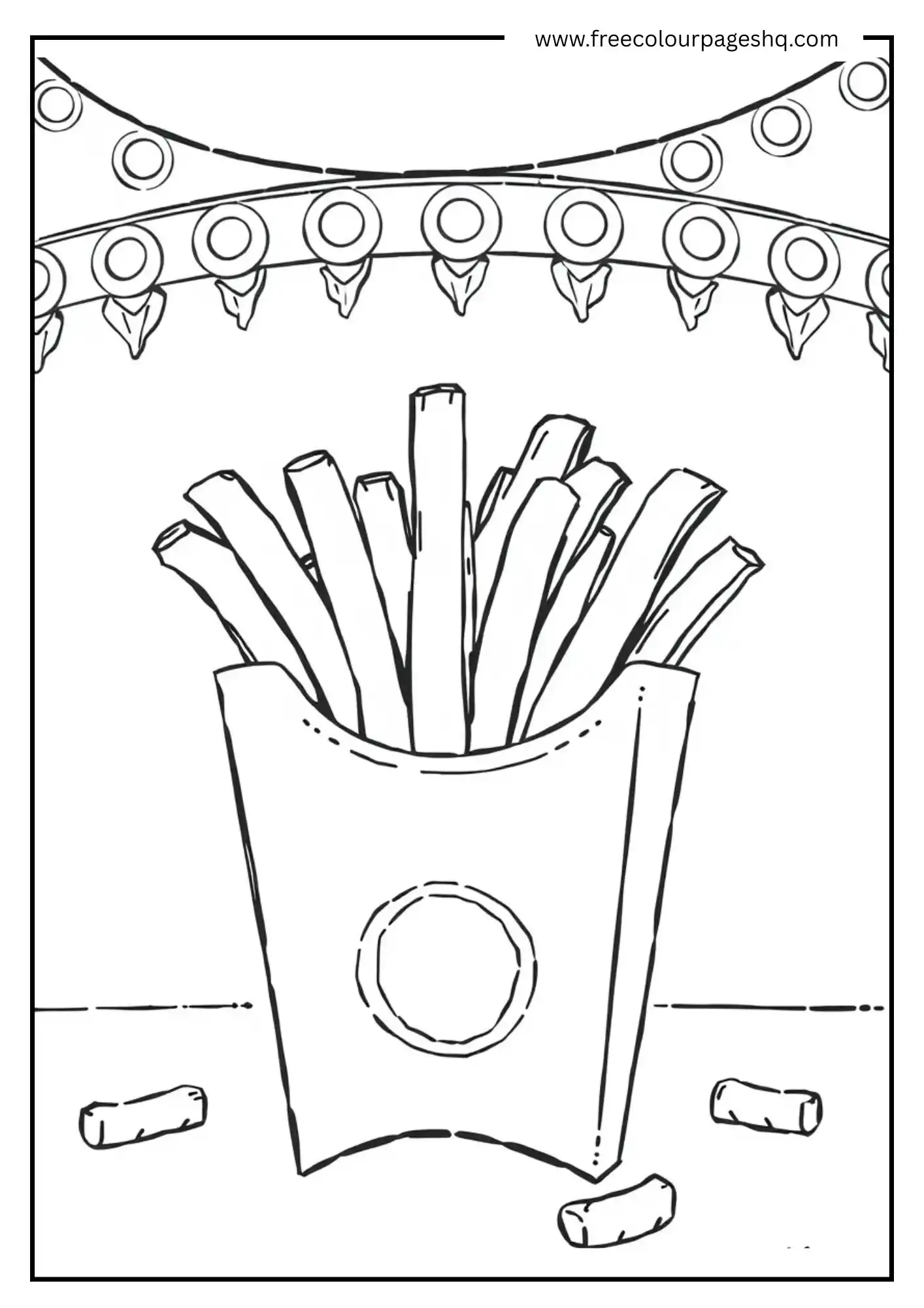 A Pile of Fries