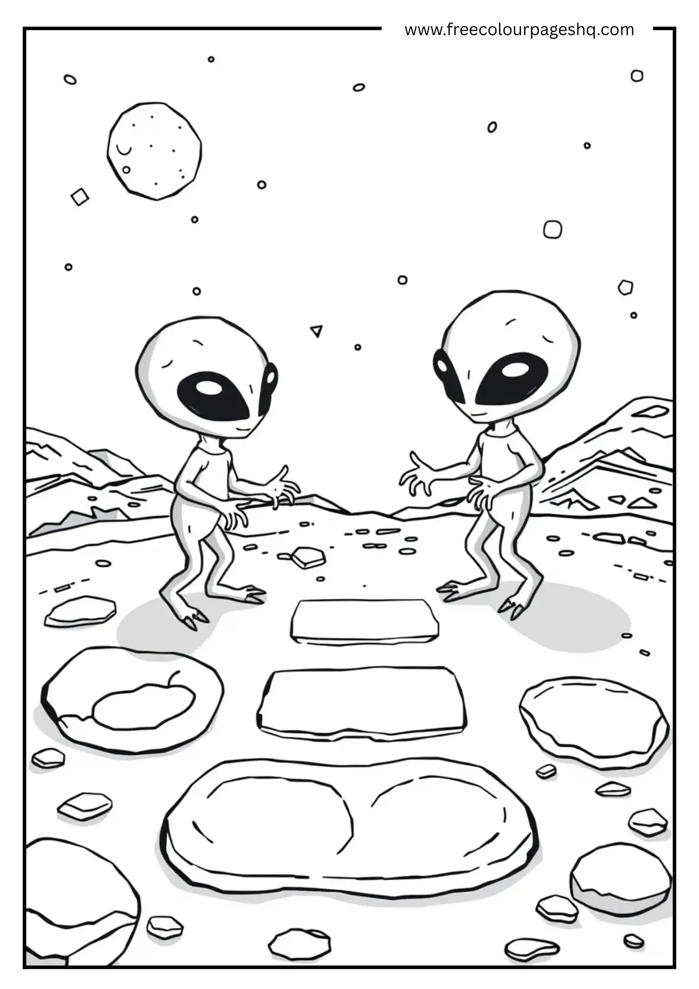Alien Hopscotch