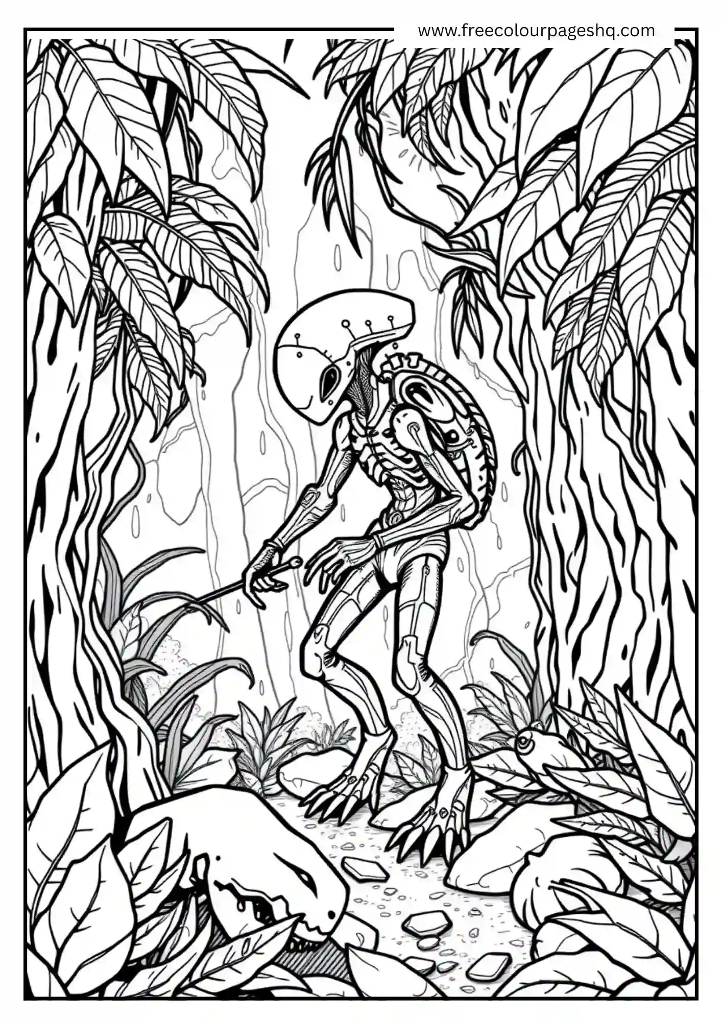 Alien Jungle Exploration