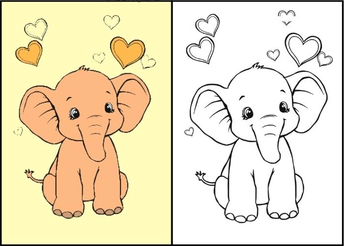 Animal Coloring sheet Animal Coloring sheet