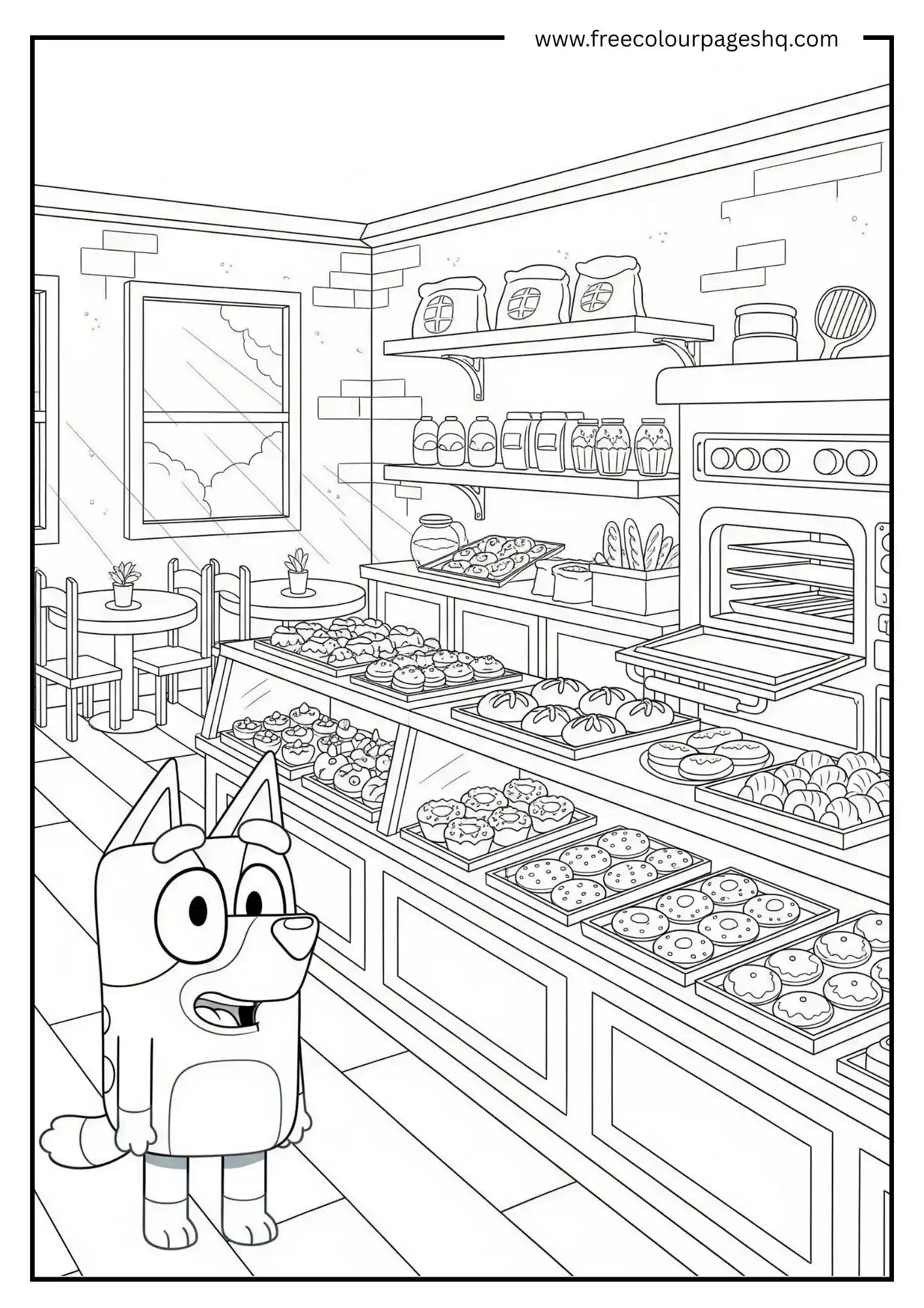 Bakery Fun with Bluey