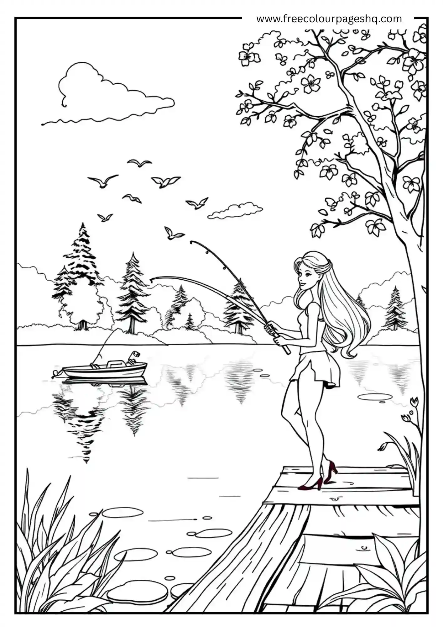 Barbie Goes Fishing