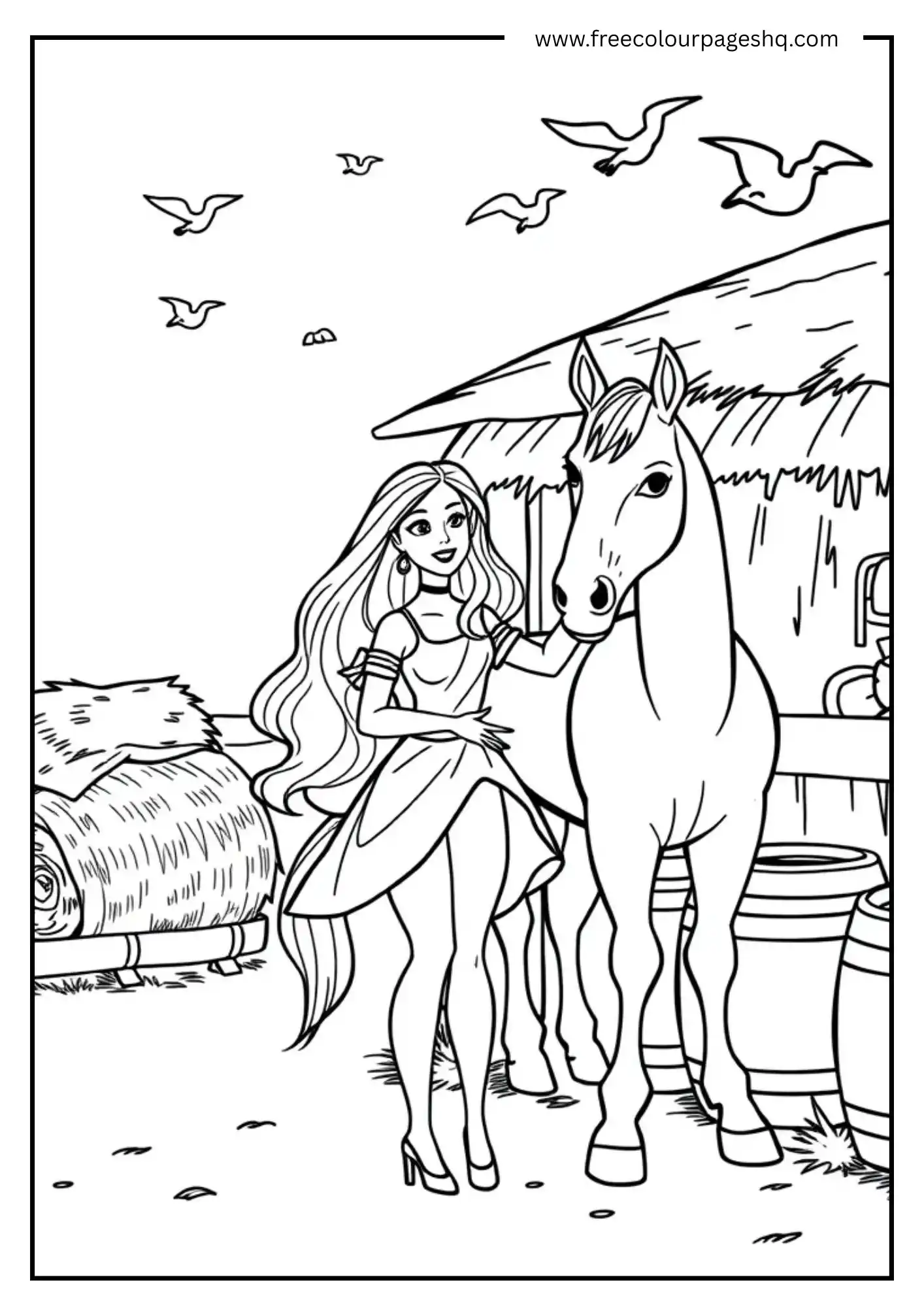 Barbie at the Ranch