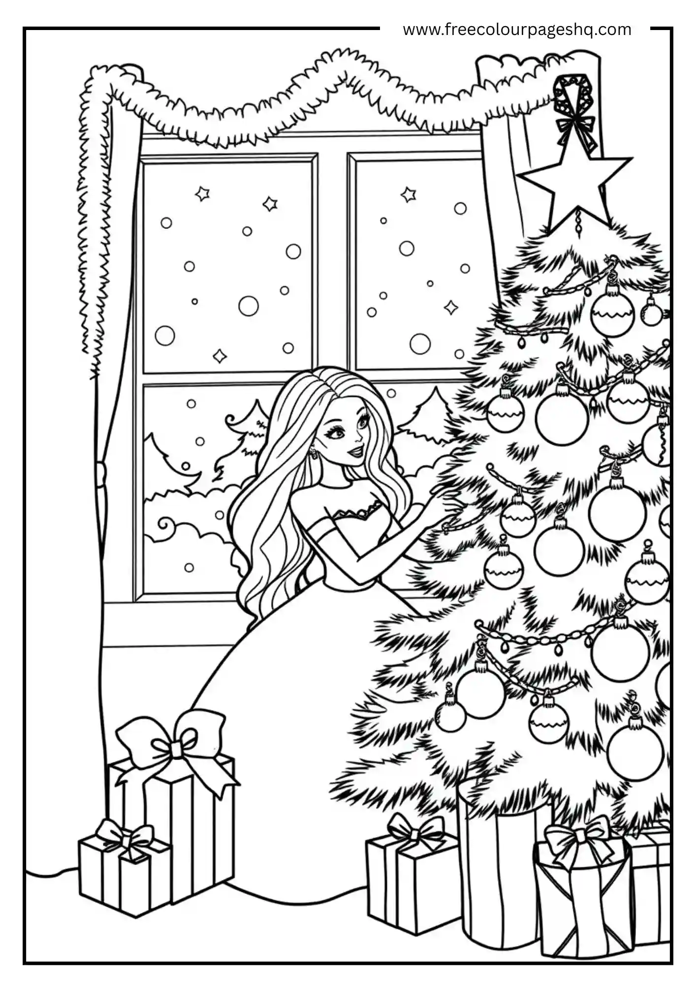 Barbie’s Coral Christmas