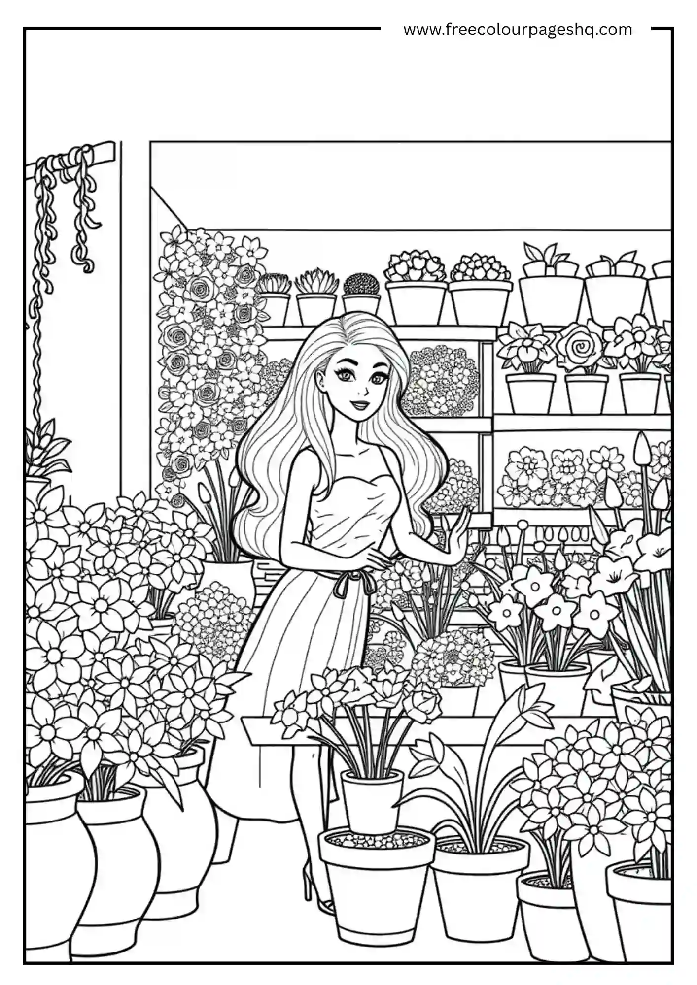 Barbie’s Flower Haven