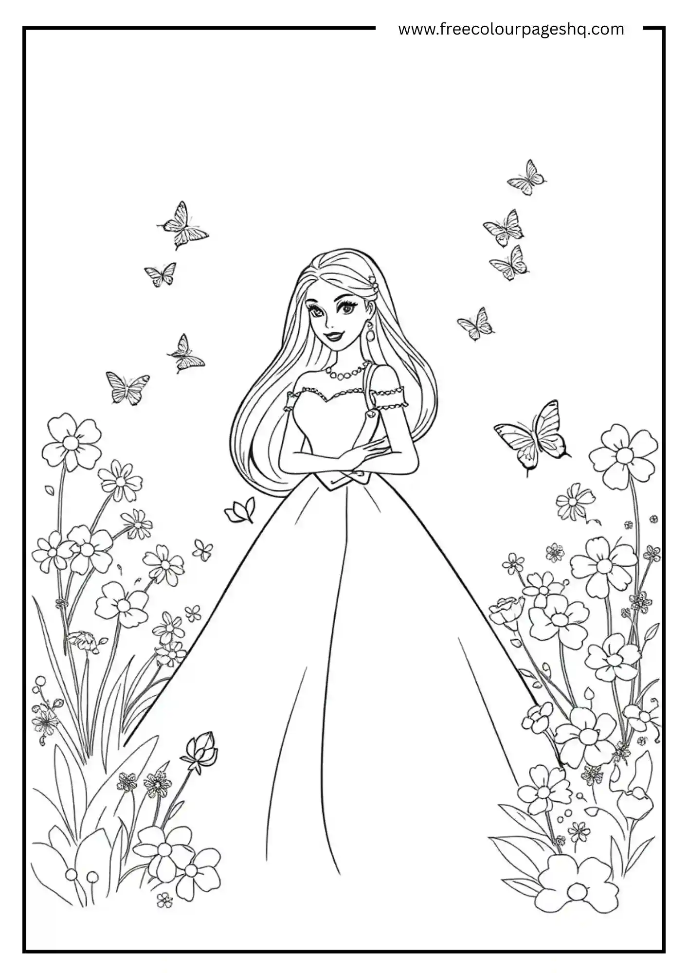Barbie's Garden Walk