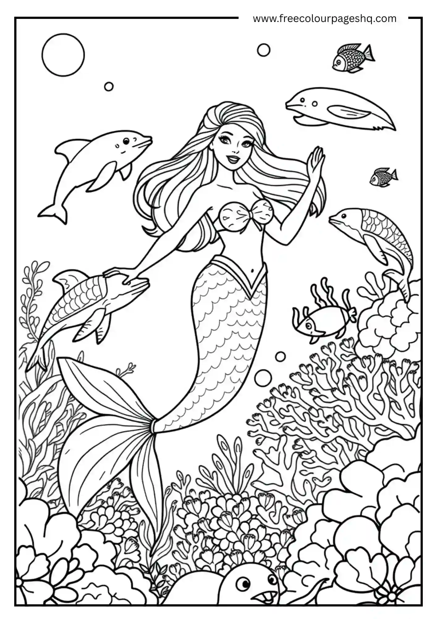 Barbie's Ocean Friends