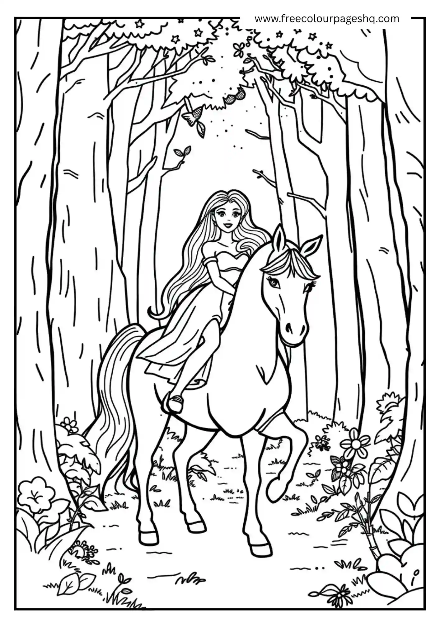 Barbie’s Saddle Style