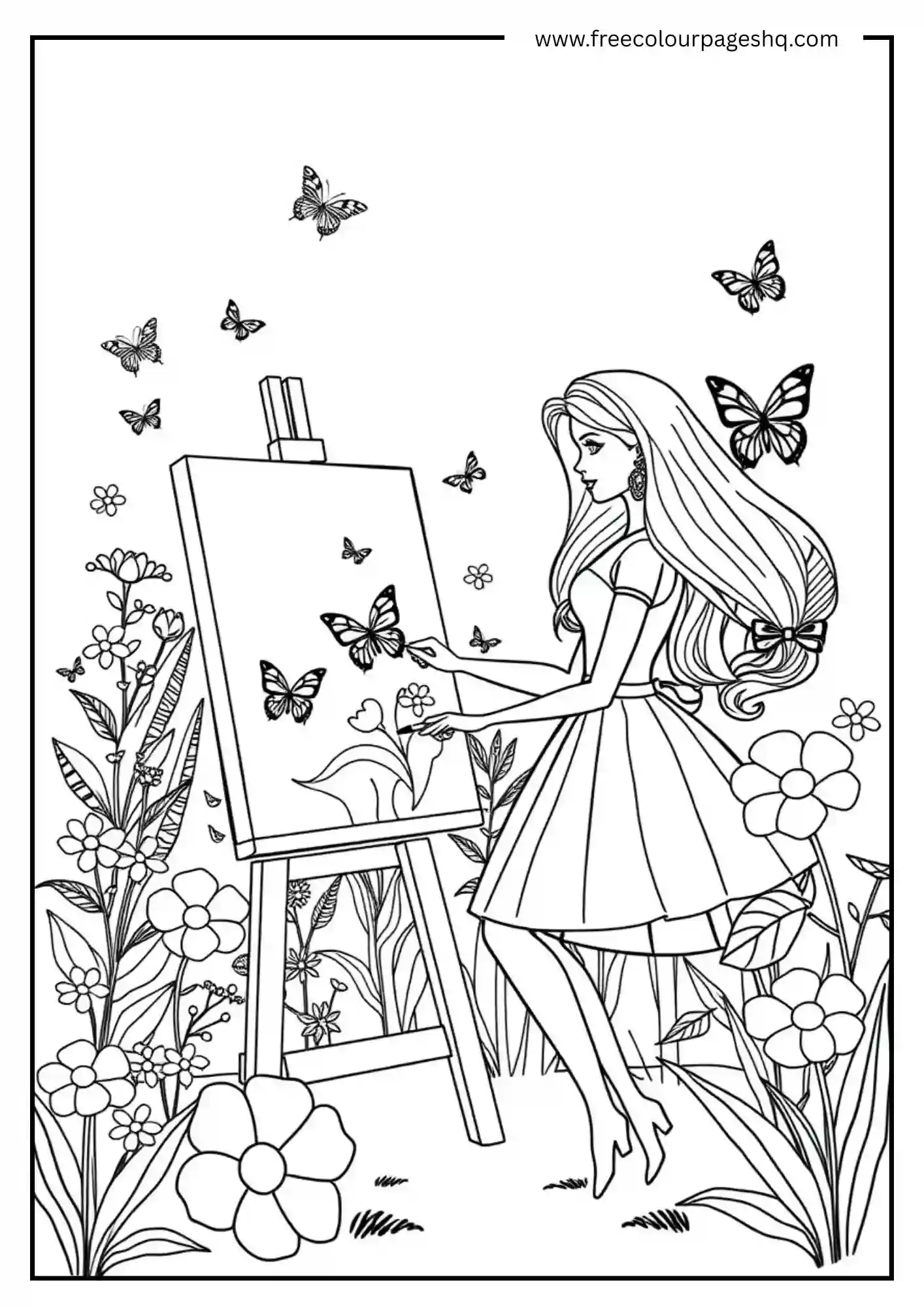 Barbie’s Seaside Art