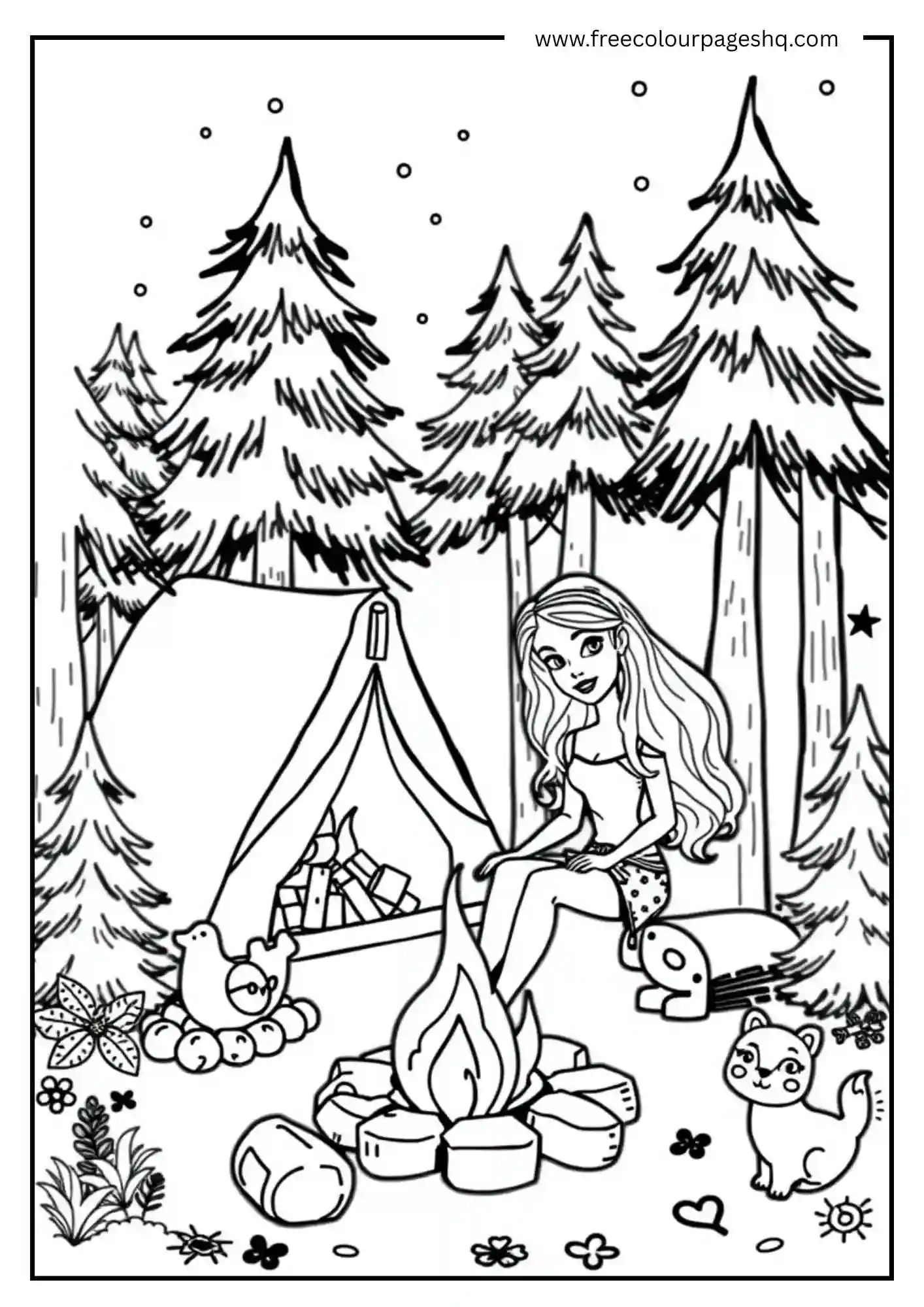 Barbie’s Tent Time