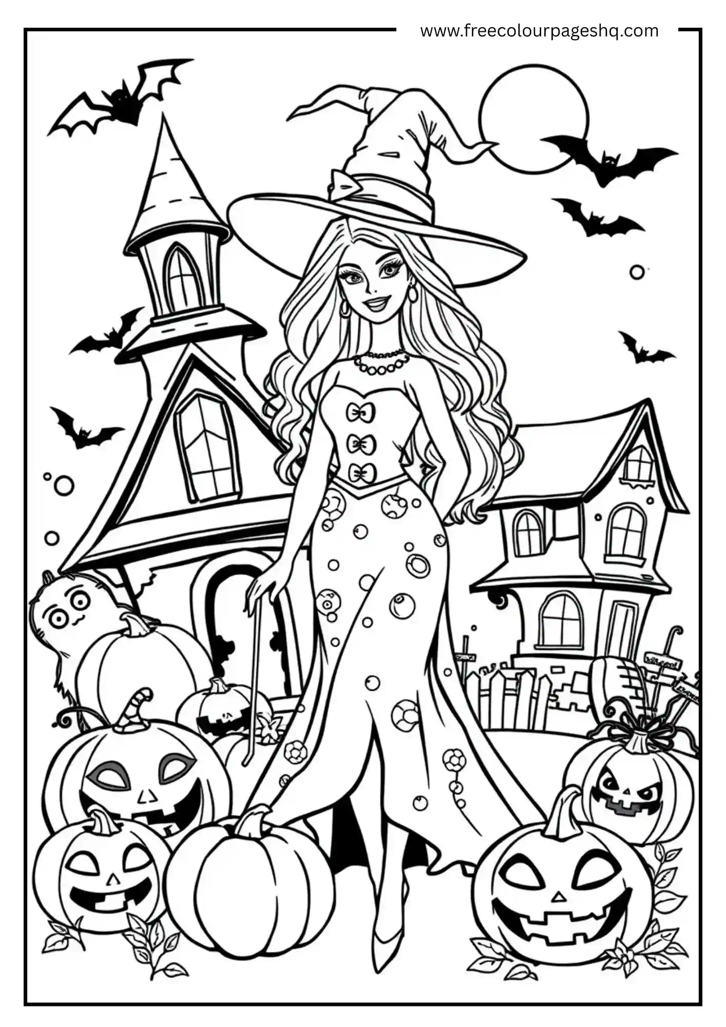 Barbie’s Witchy Look
