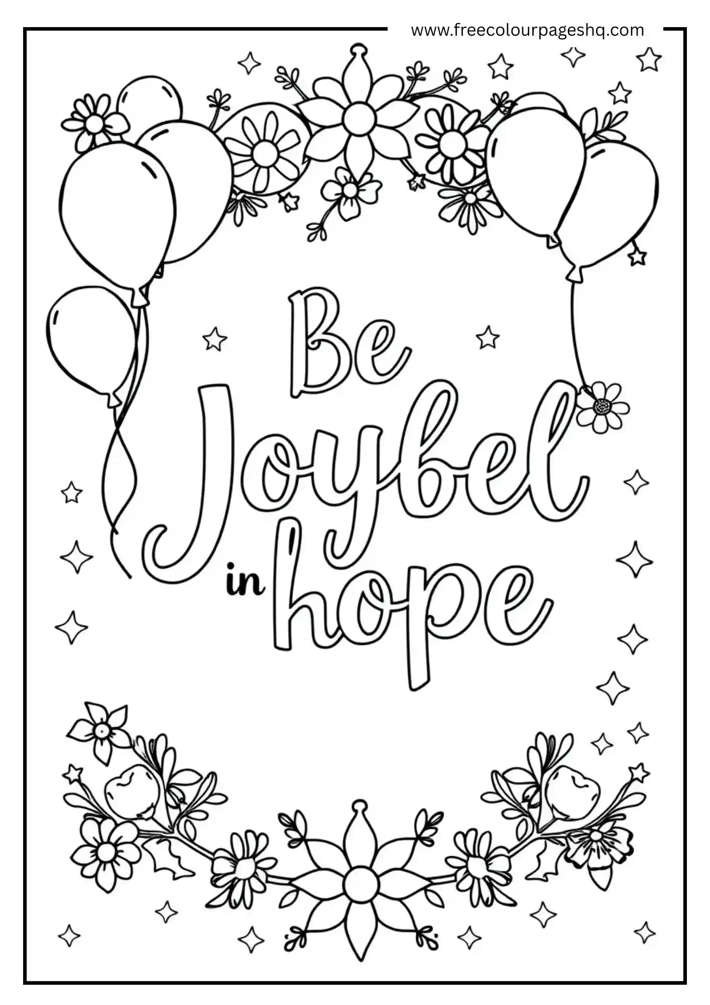 Be Joyful in Hope Be Joyful in Hope
