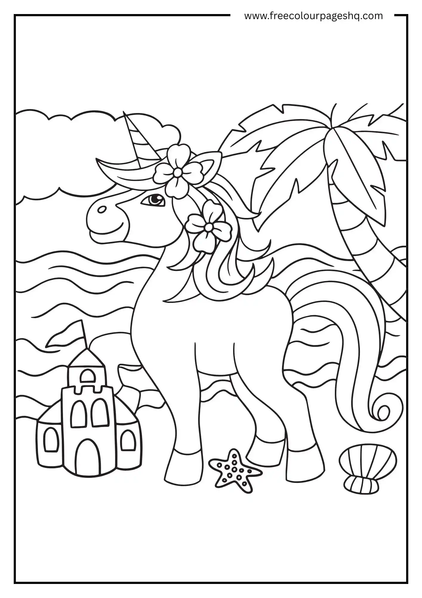 Beach Unicorn