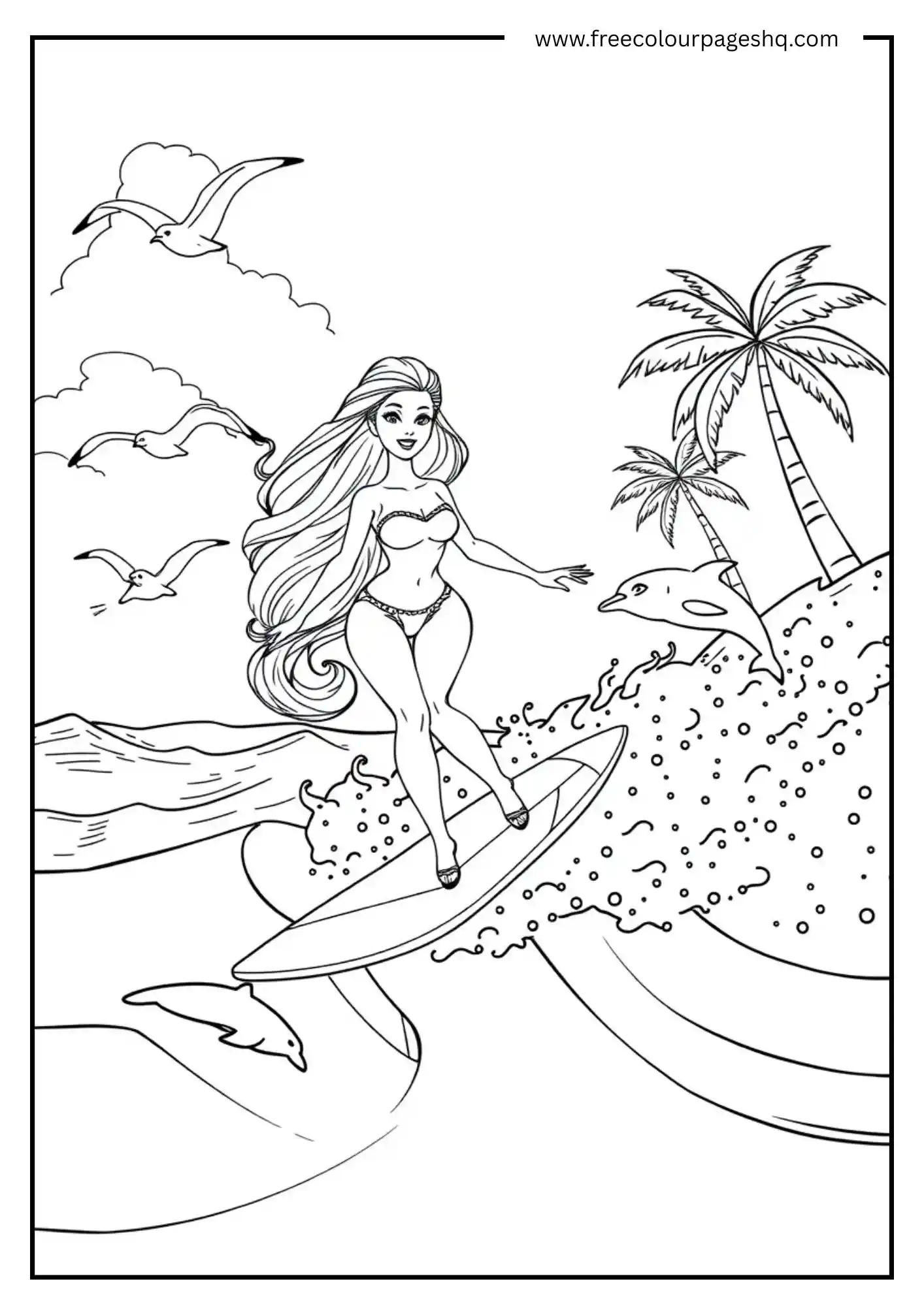 Beach Vibes with Barbie