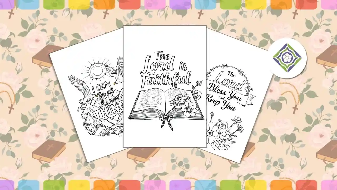 Bible Verse Coloring pages
