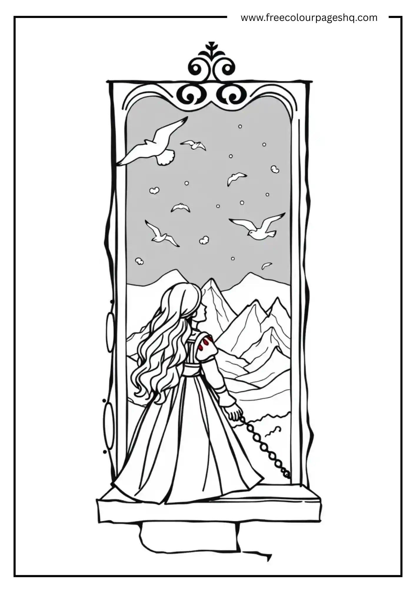Birdwatching Princess