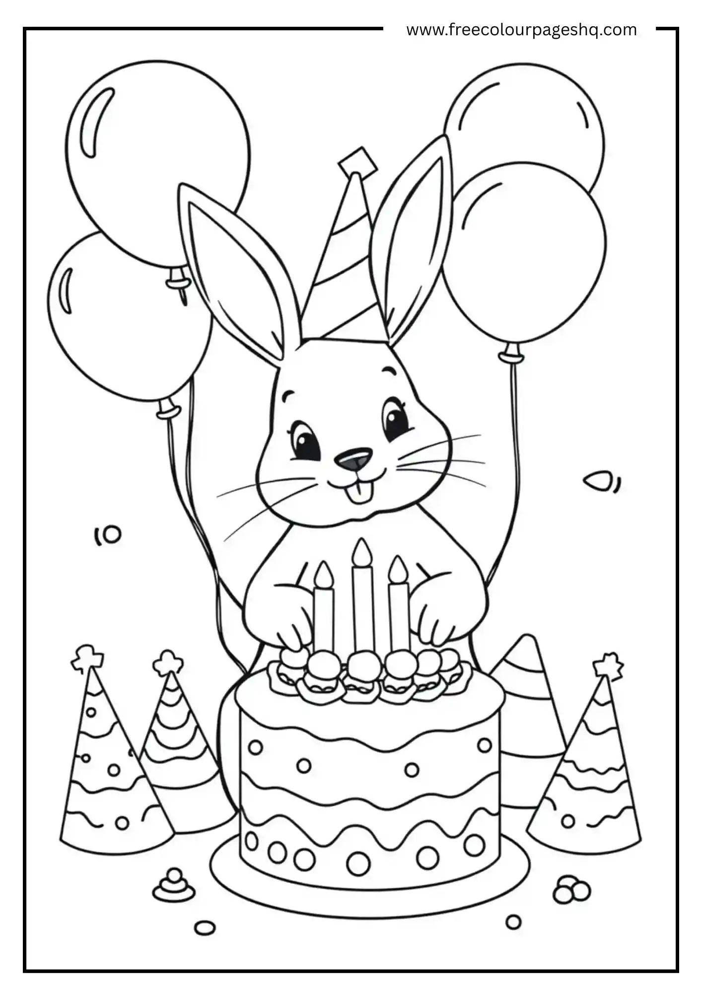 Birthday Party Bunny
