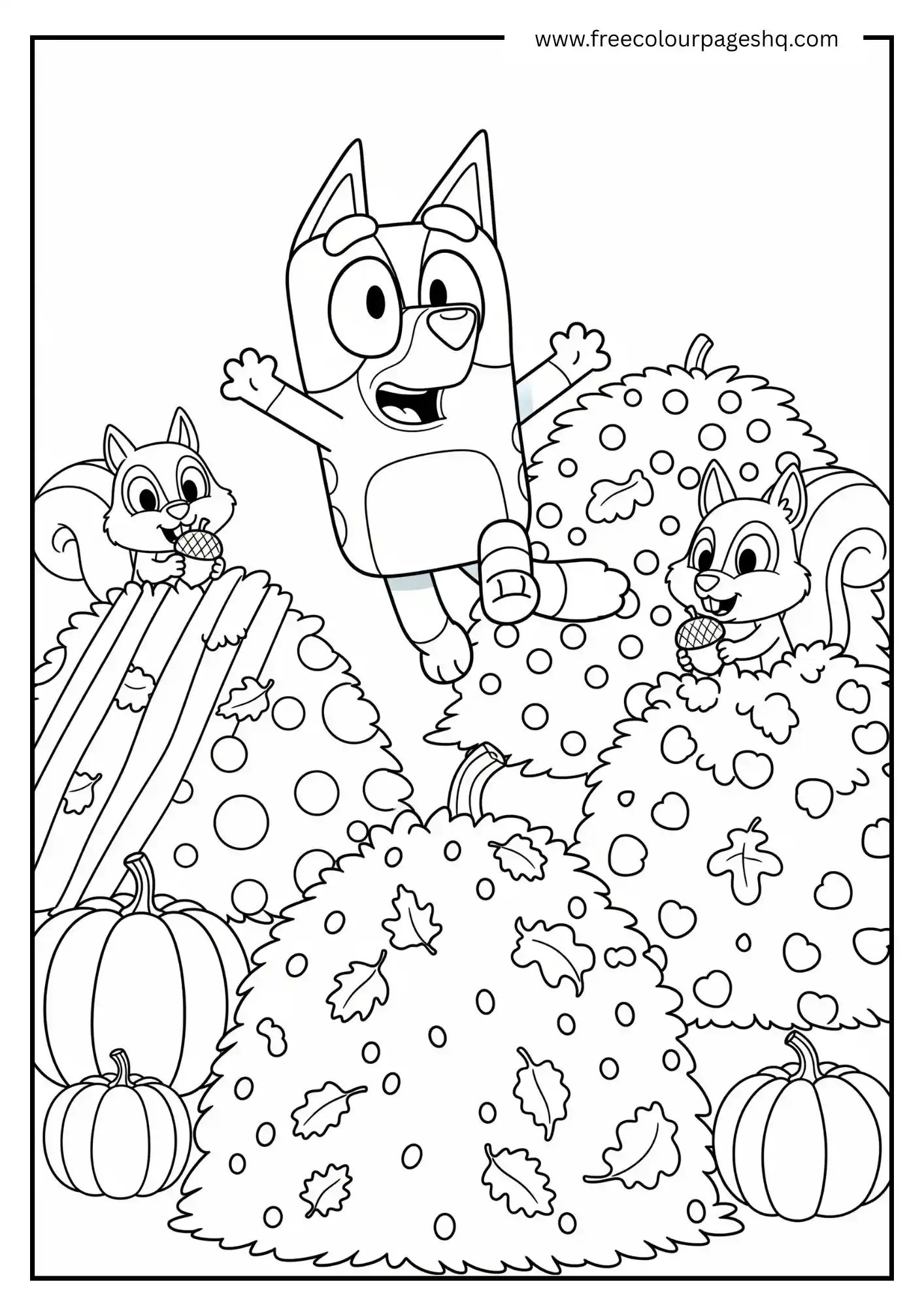Bluey's Autumn Fun