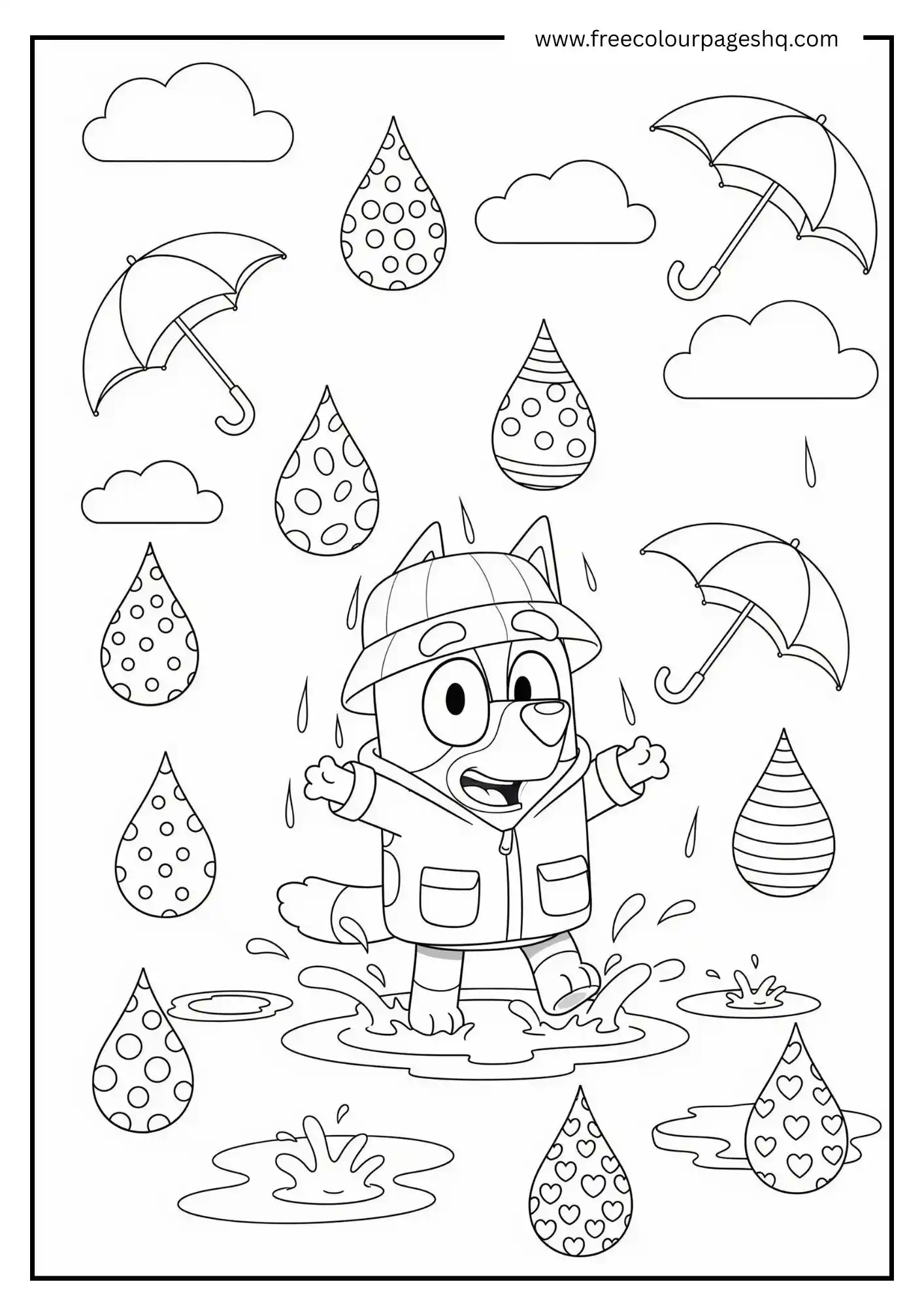 Bluey's Rainy Day