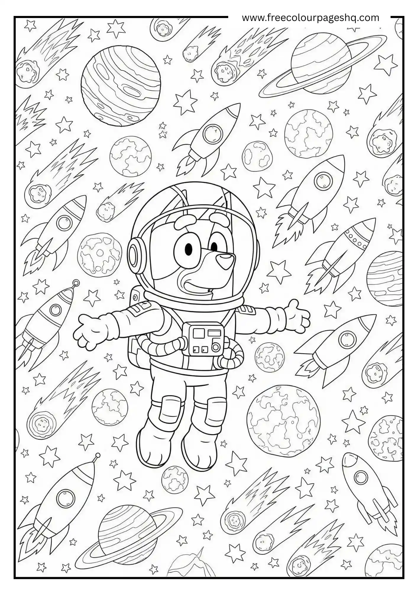 Bluey's Space Adventure