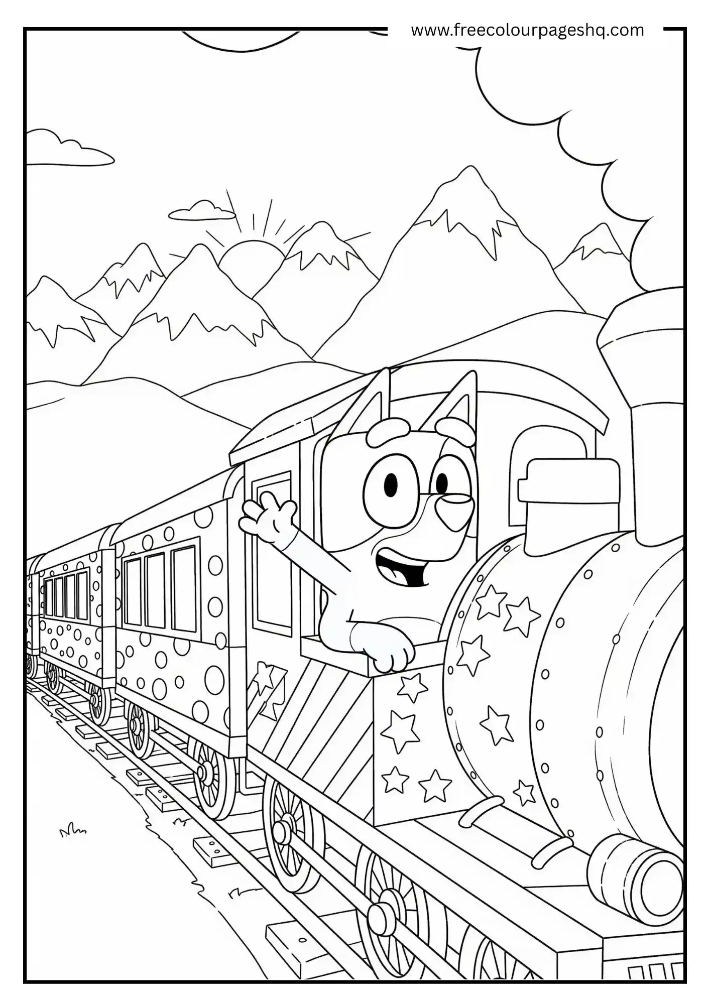 Bluey's Train Ride