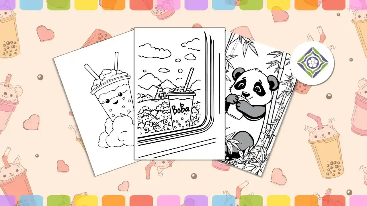Boba Coloring pages