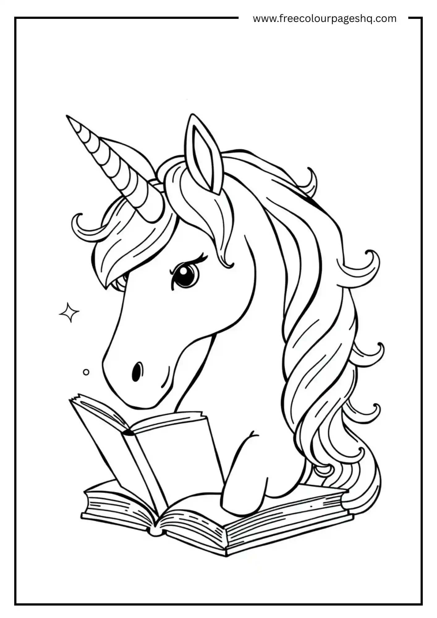 Bookworm Unicorn