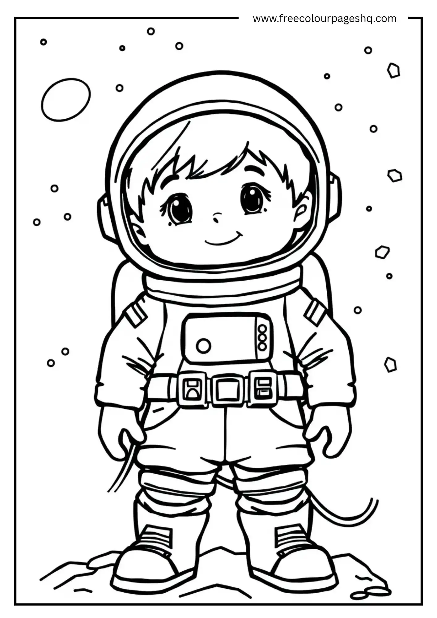 Boy Astronaut Explorer
