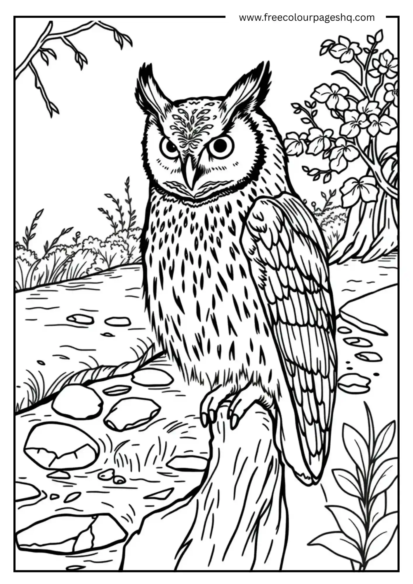 Brookside Long-eared Owl