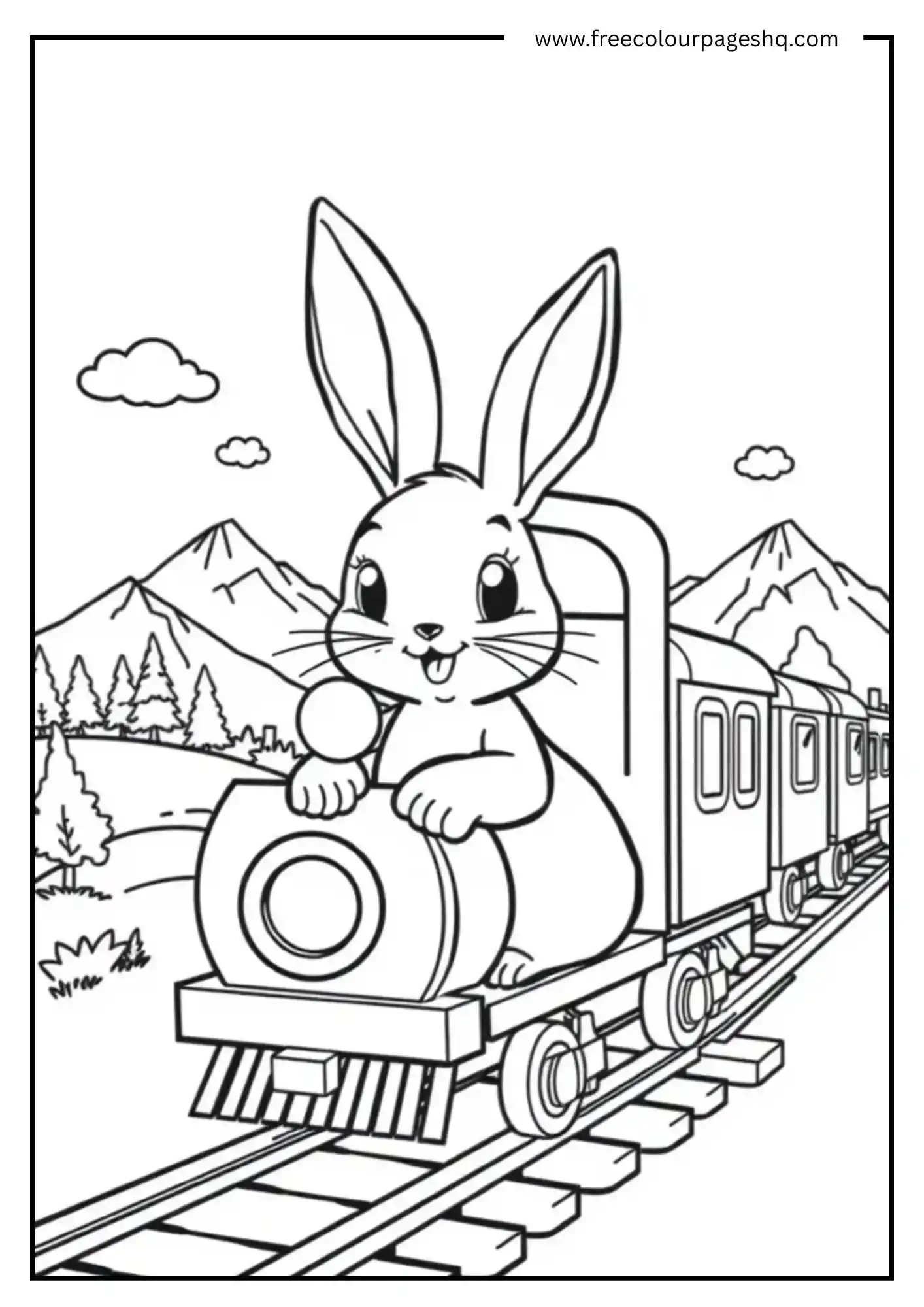 Bunny Train Ride