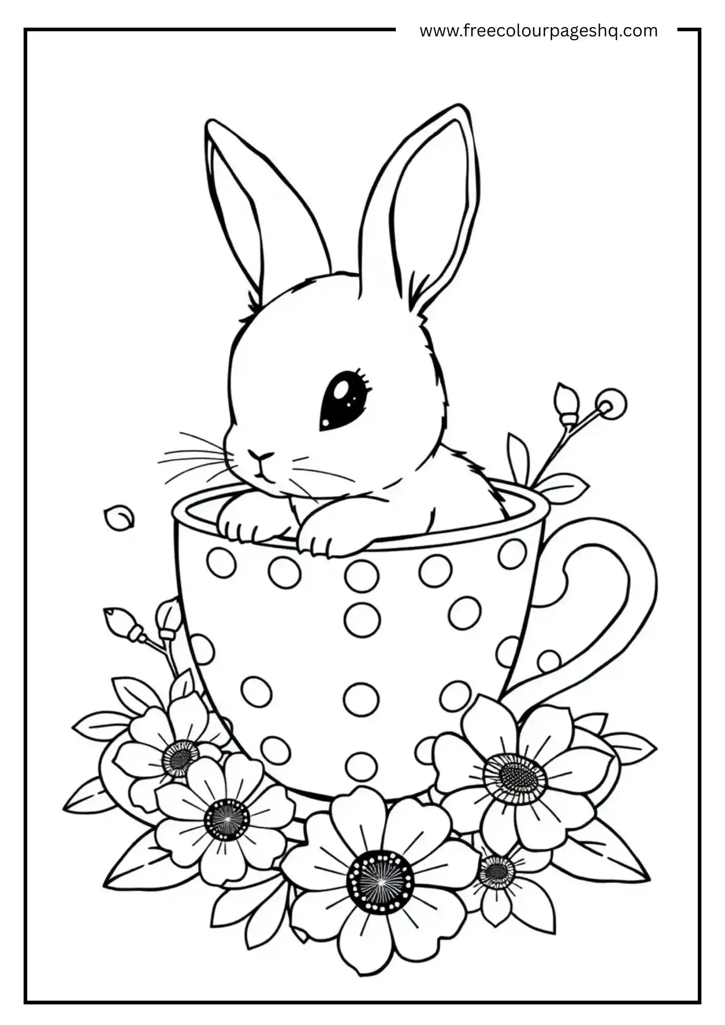 Bunny in Teacup